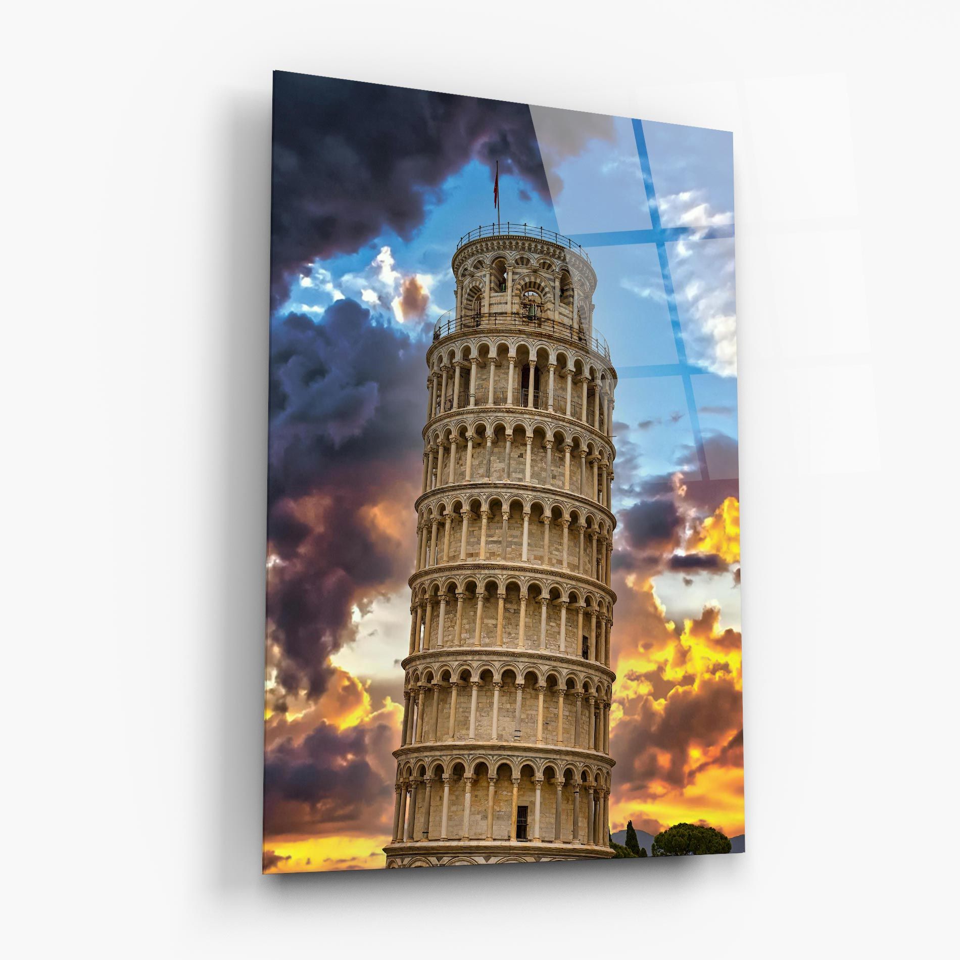 Tower Of Pisa Sunset mockup 6
