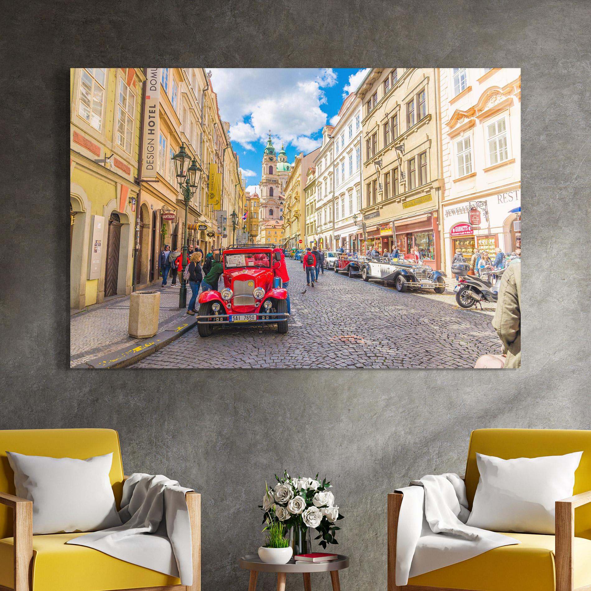 Tablou Sticla Czech Republic Car mockup 4