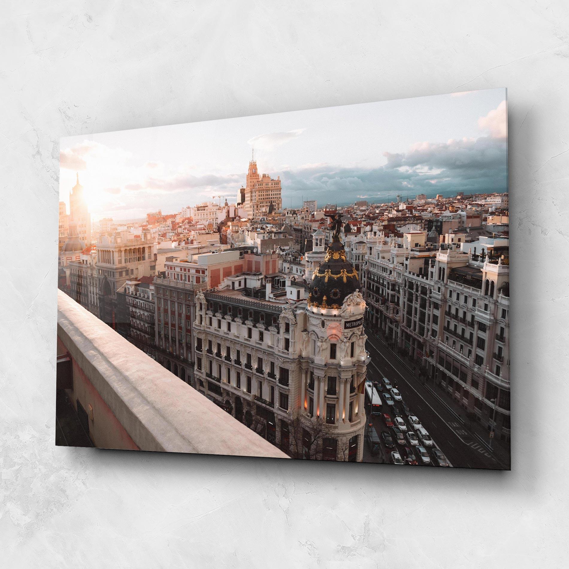 Tablou Sticla Spain Sunrise mockup 1