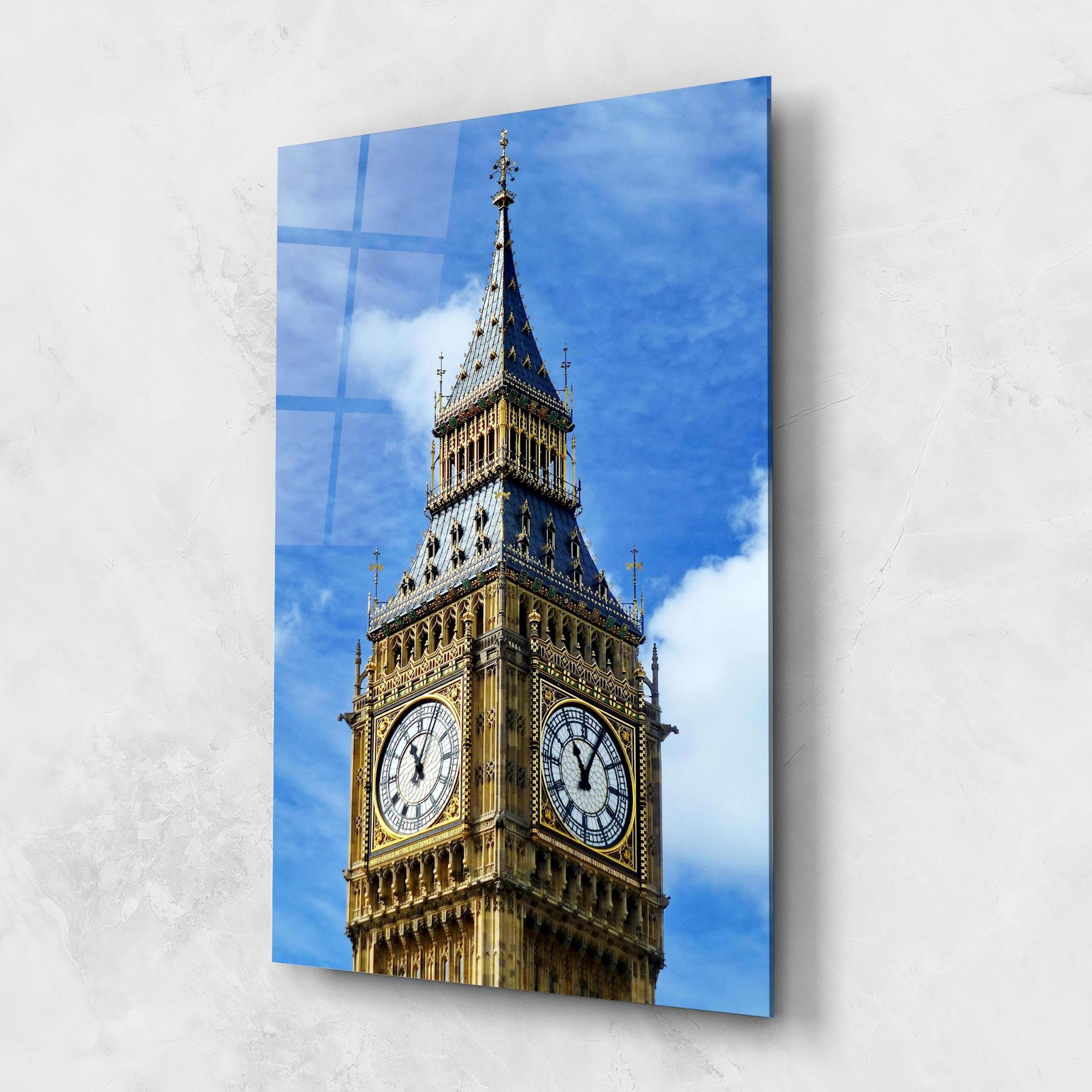 Tablou Sticla Big Ben mockup 1
