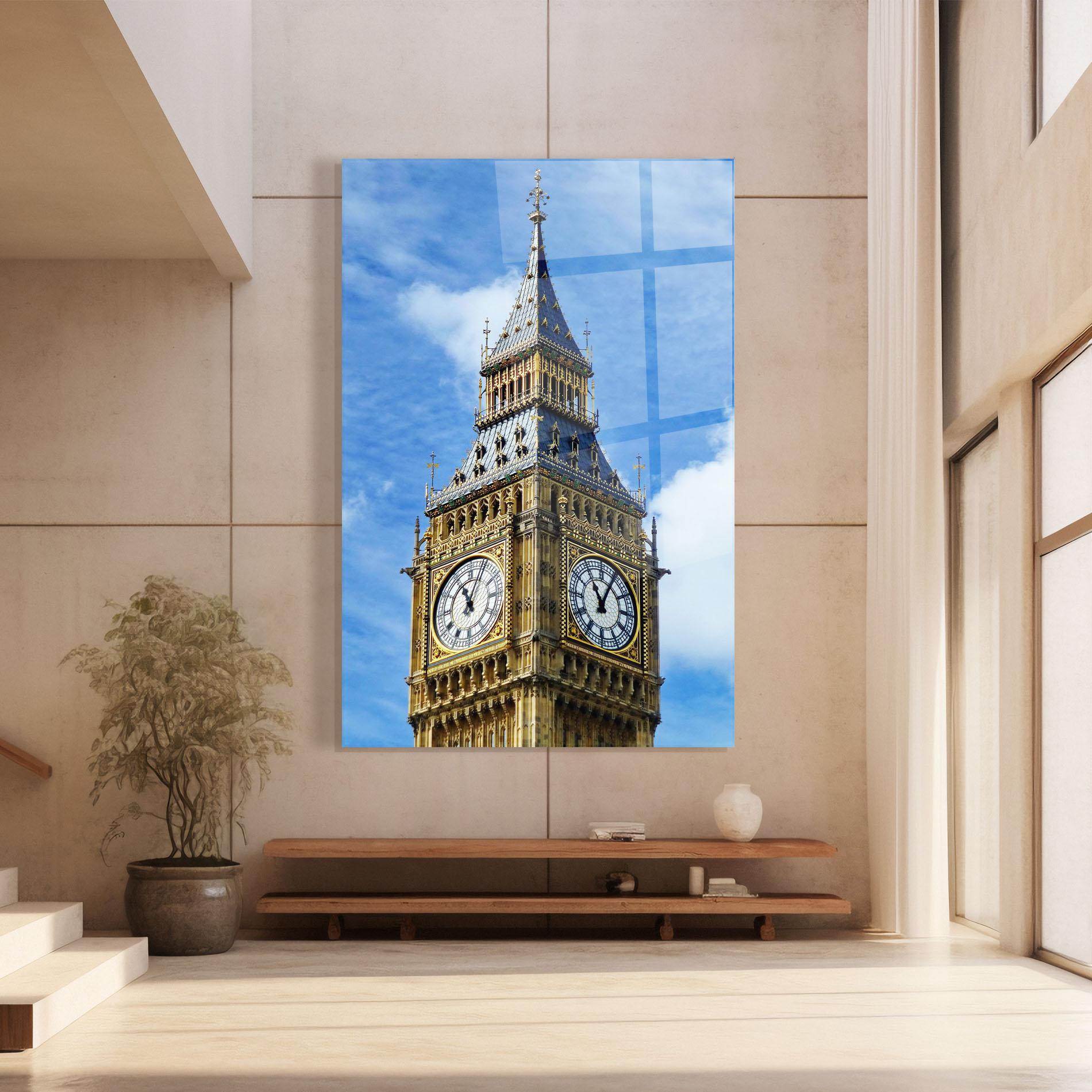 Tablou Sticla Big Ben mockup 8