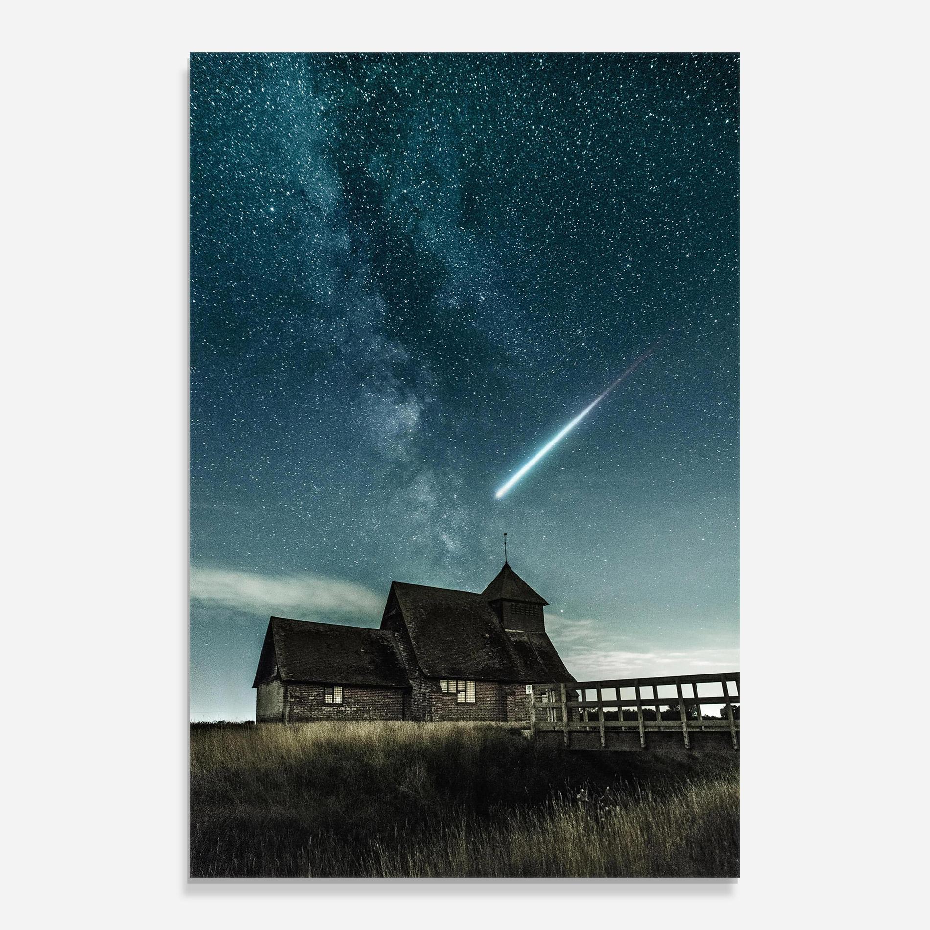 Tablou Sticla Falling Star mockup 0