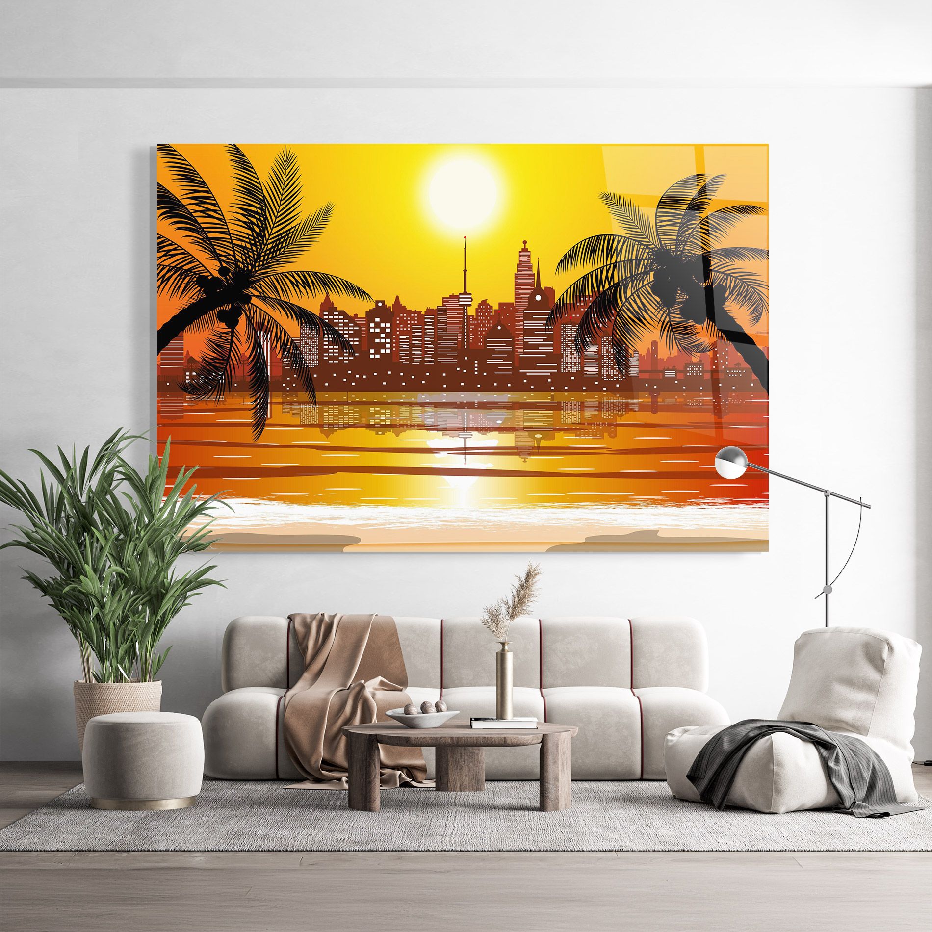 City Sunrise View mockup 9
