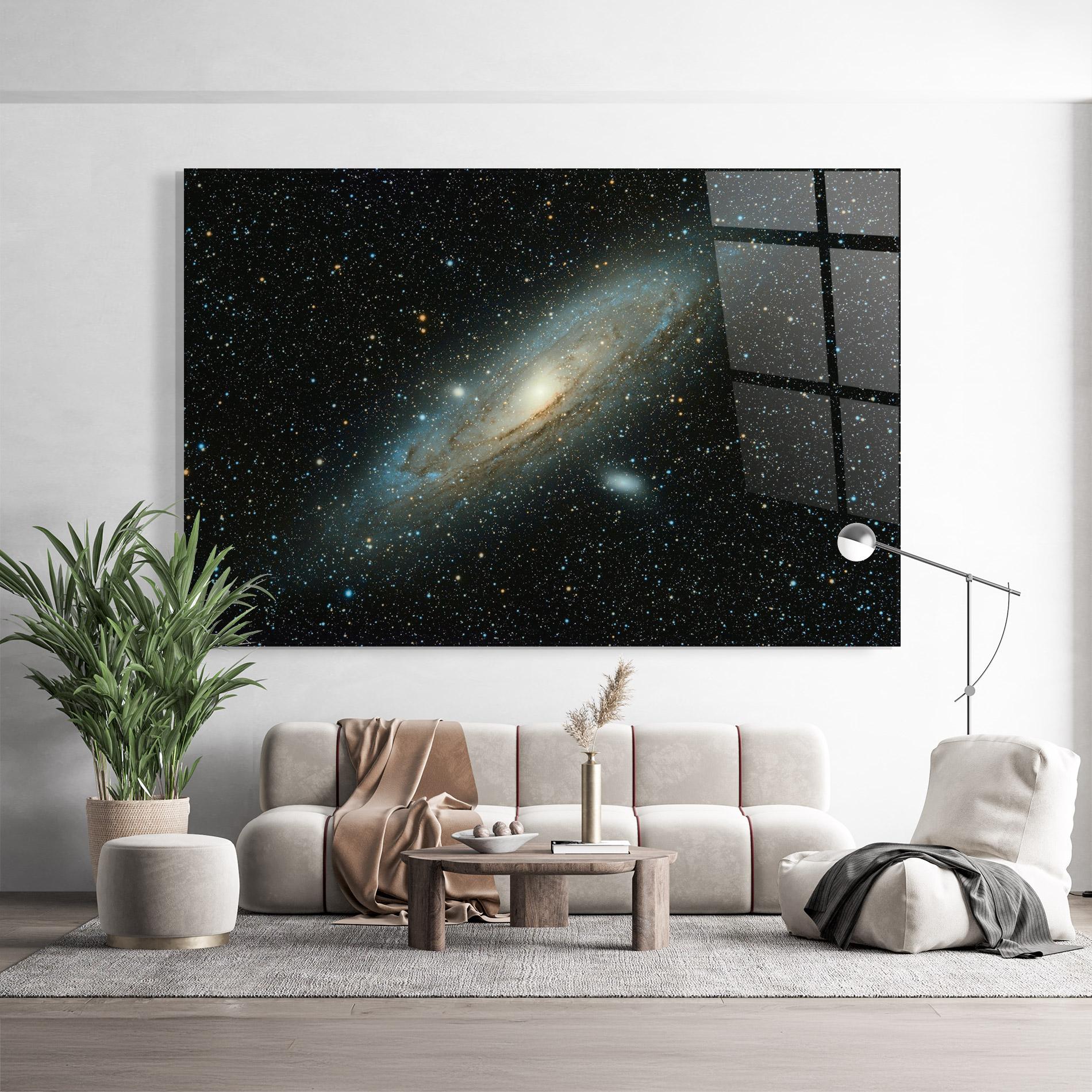Tablou Sticla Galaxy Stars mockup 9