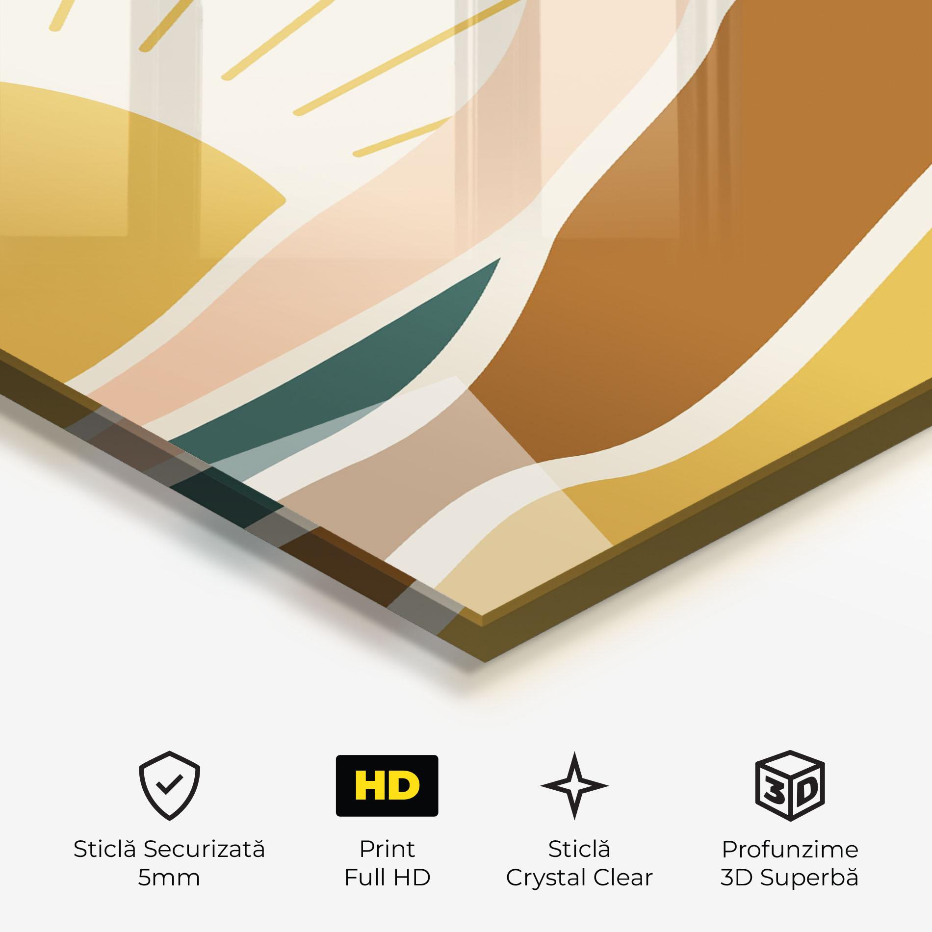 Tablou Sticla Sunset Connection 02 mockup 3