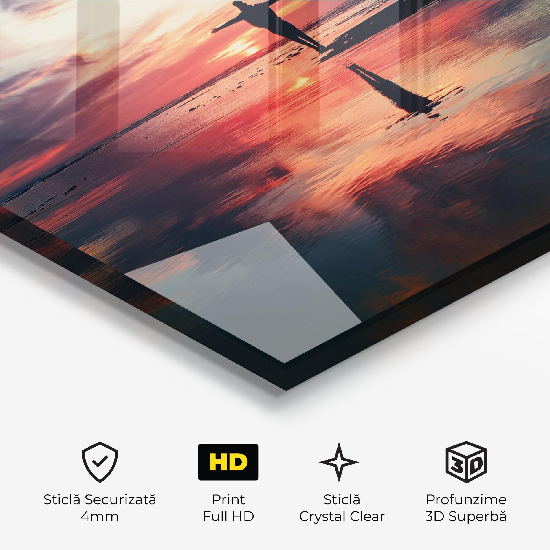 Tablou Sticla Freedom Feeling mockup 3