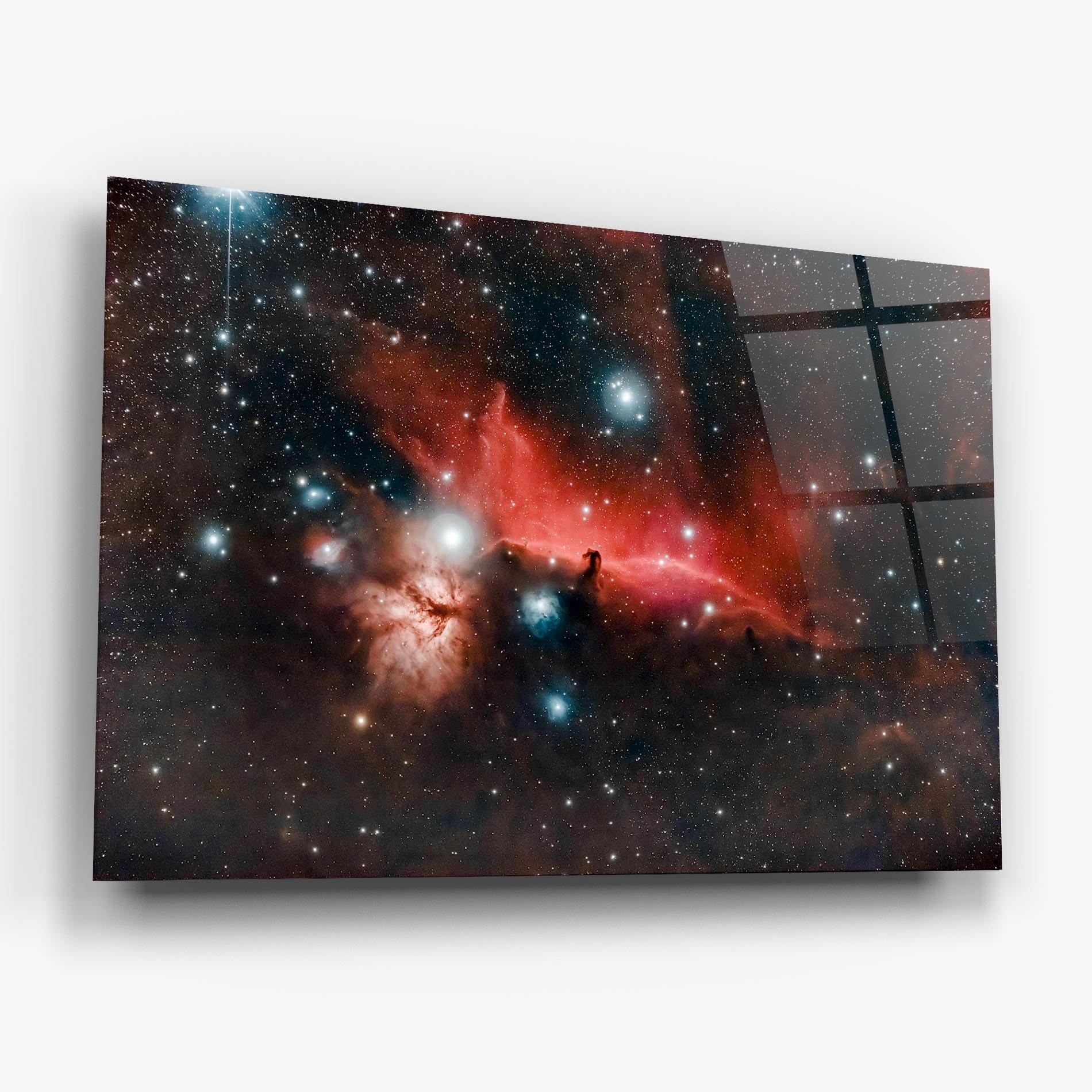 Tablou Sticla Galactic Abstract mockup 6