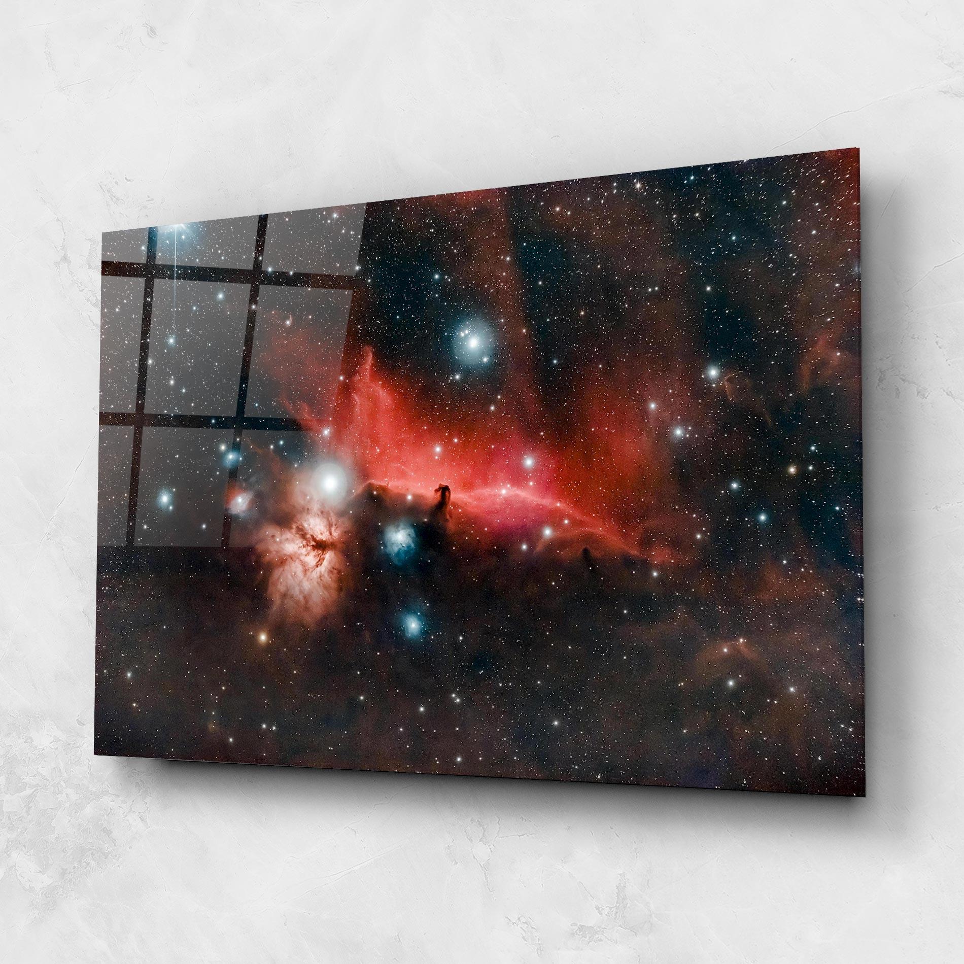 Tablou Sticla Galactic Abstract mockup 1