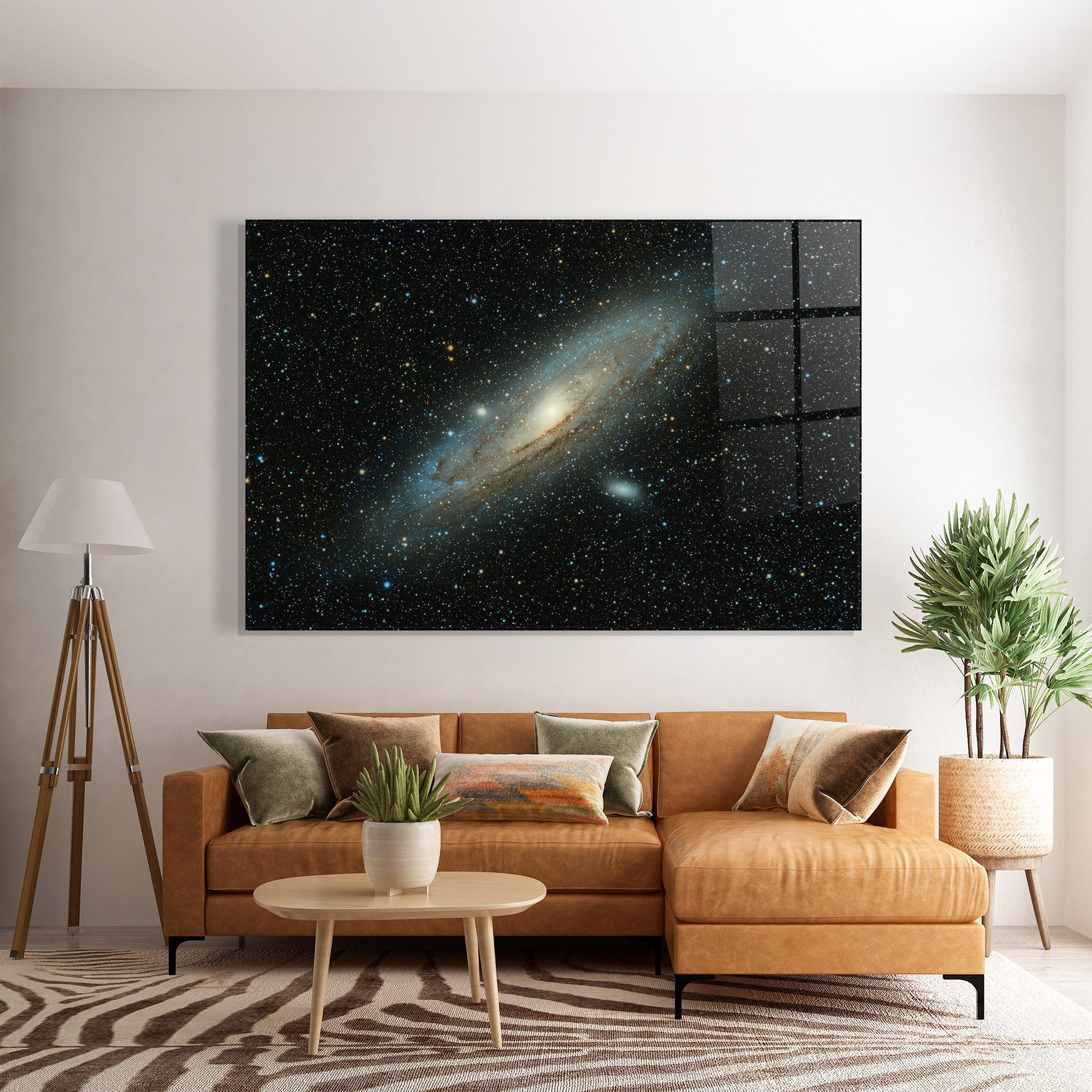 Tablou Sticla Galaxy Stars mockup 7