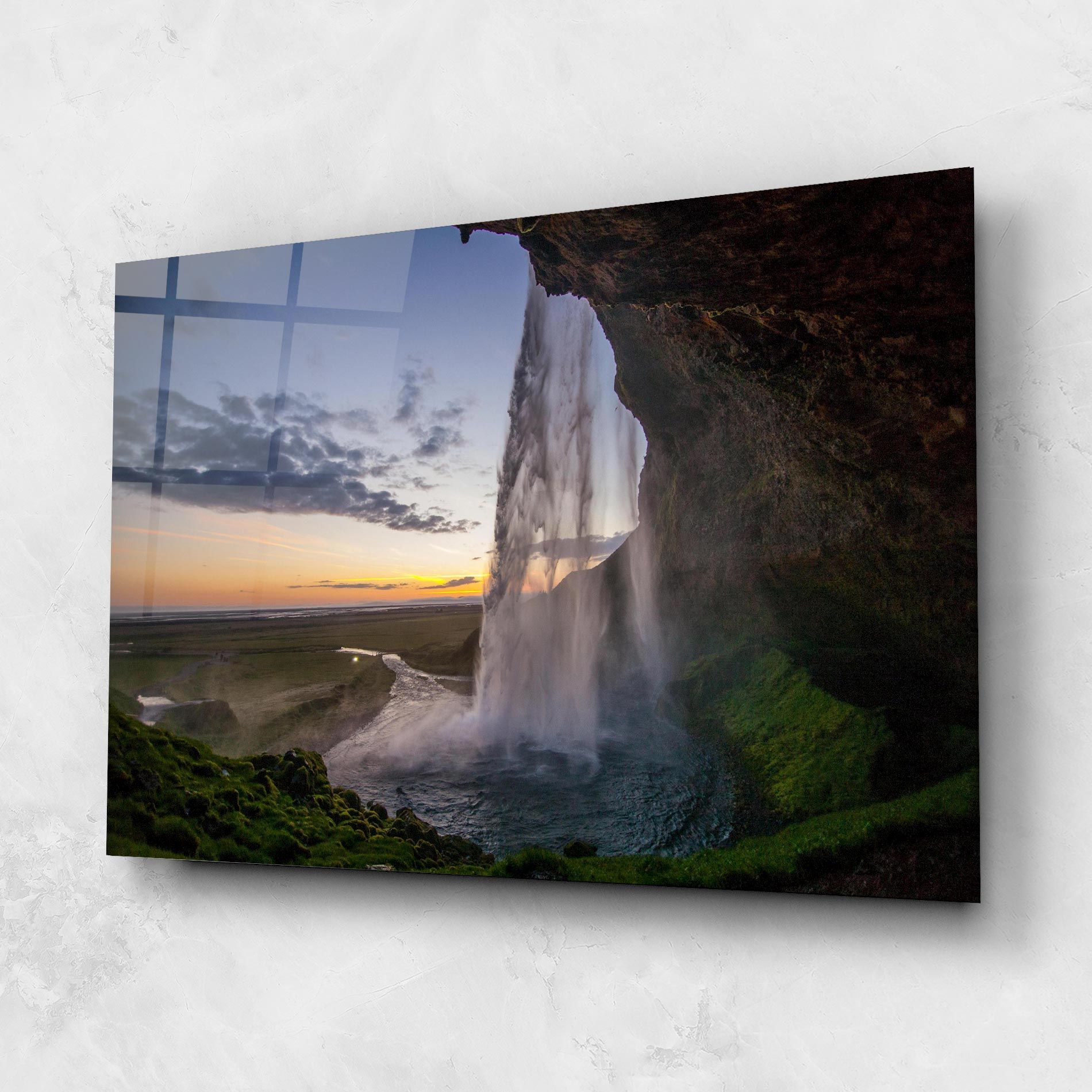 Yellow Line Waterfall mockup 1