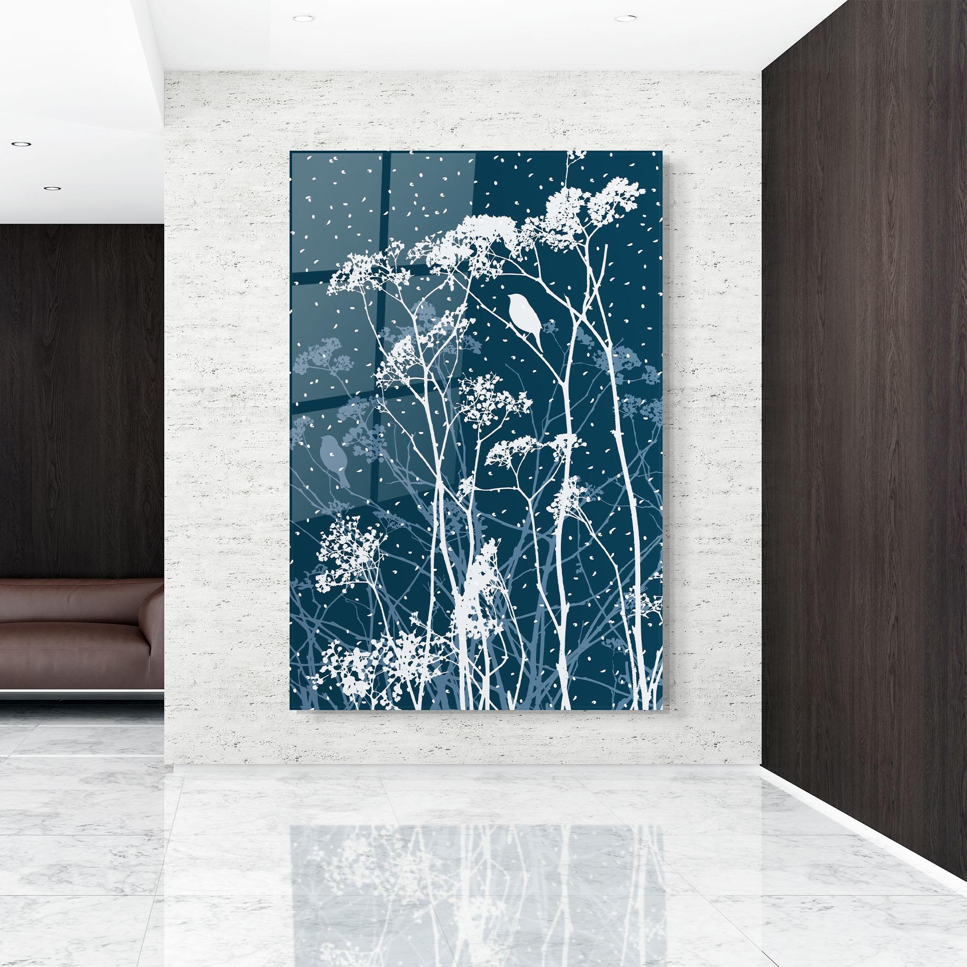 Tablou Sticla Meadow Flowers mockup 9