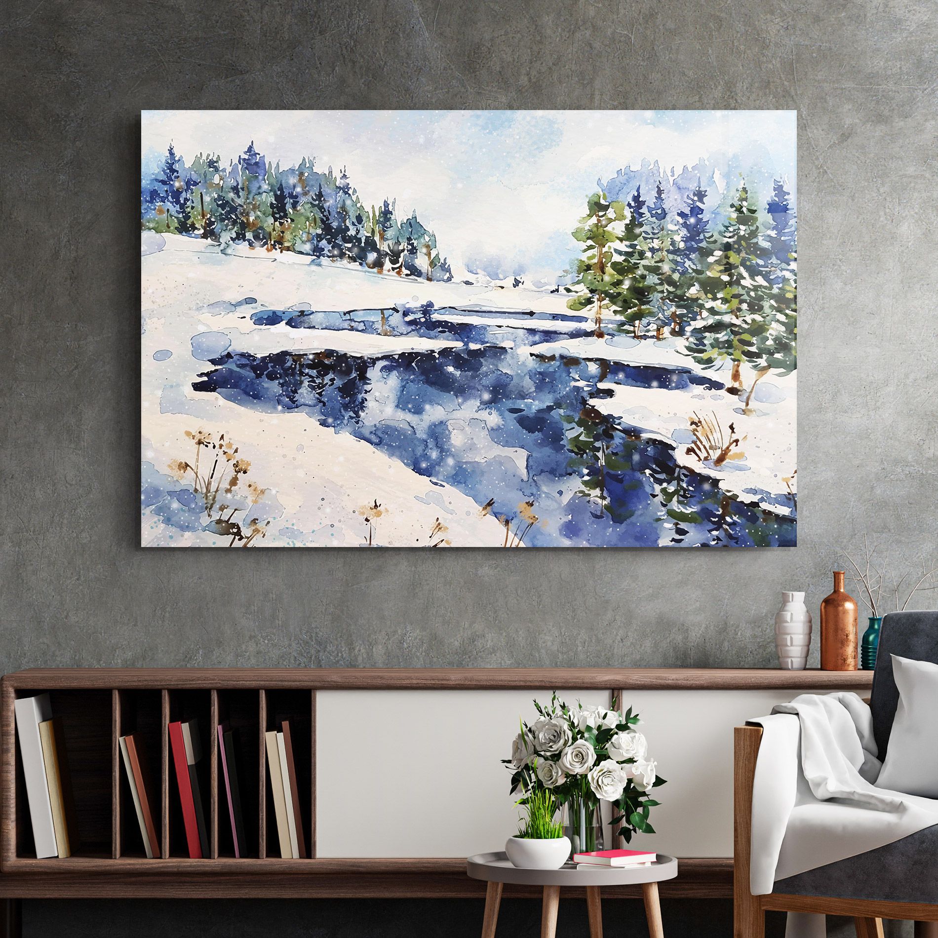 Winter Painting mockup 2