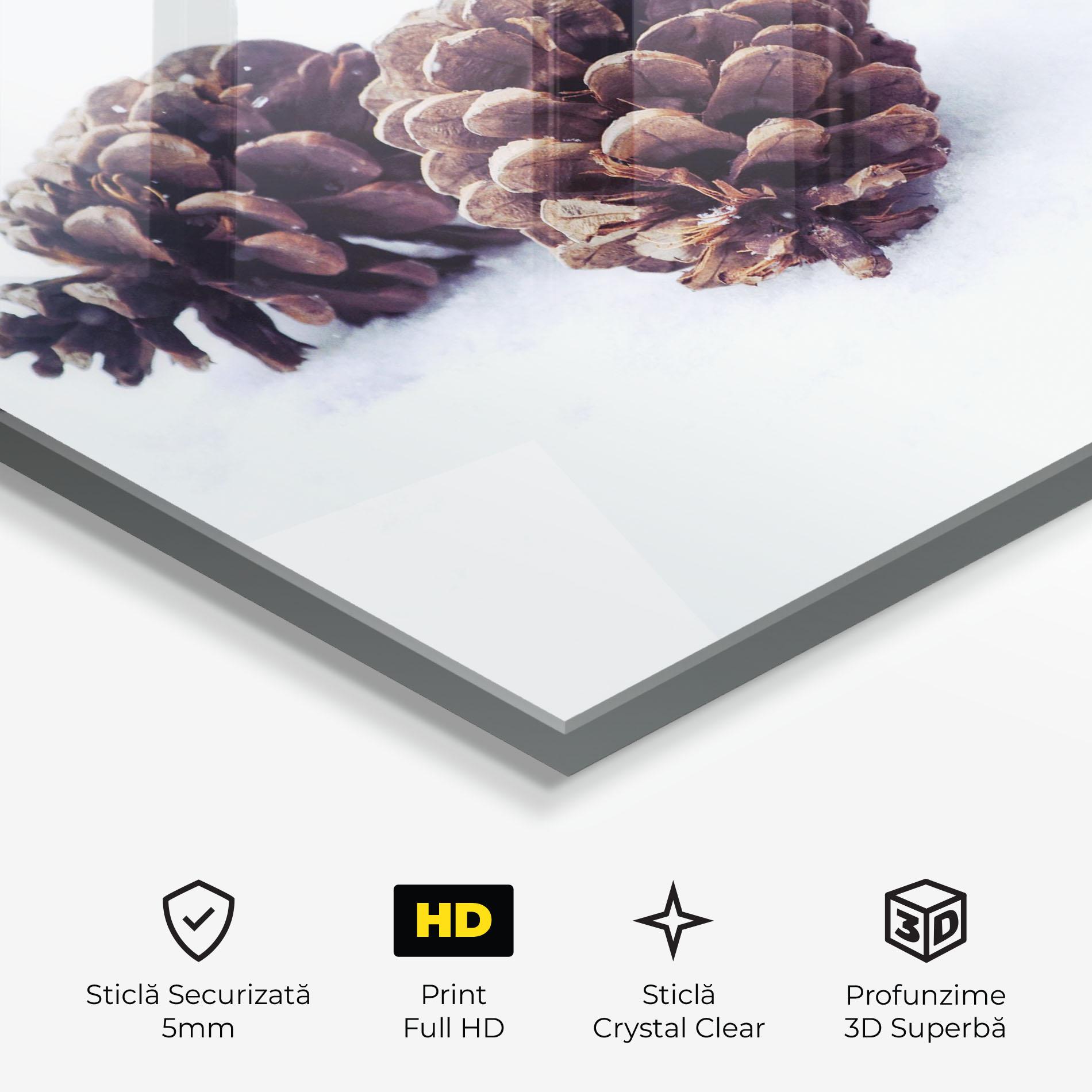 Tablou Sticla Snow Cones mockup 3