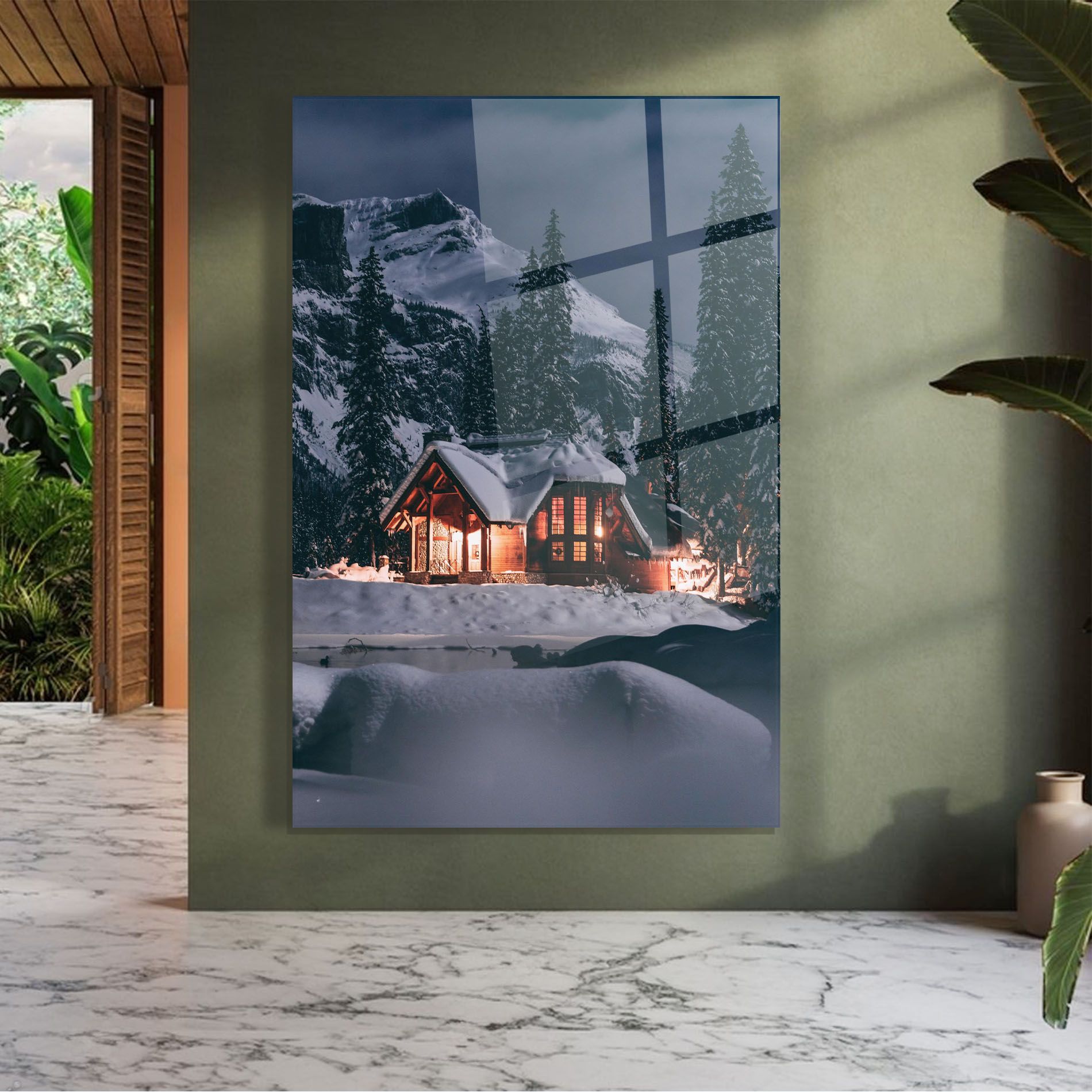 Winter House mockup 7