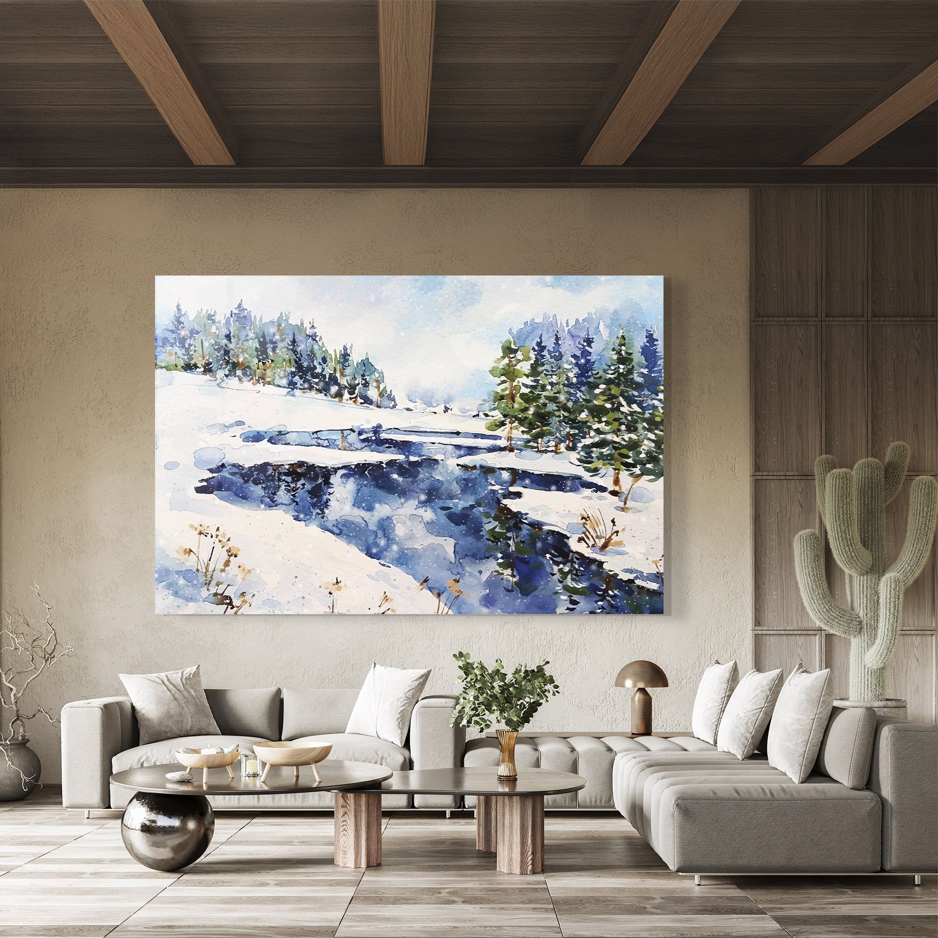 Winter Painting mockup 8