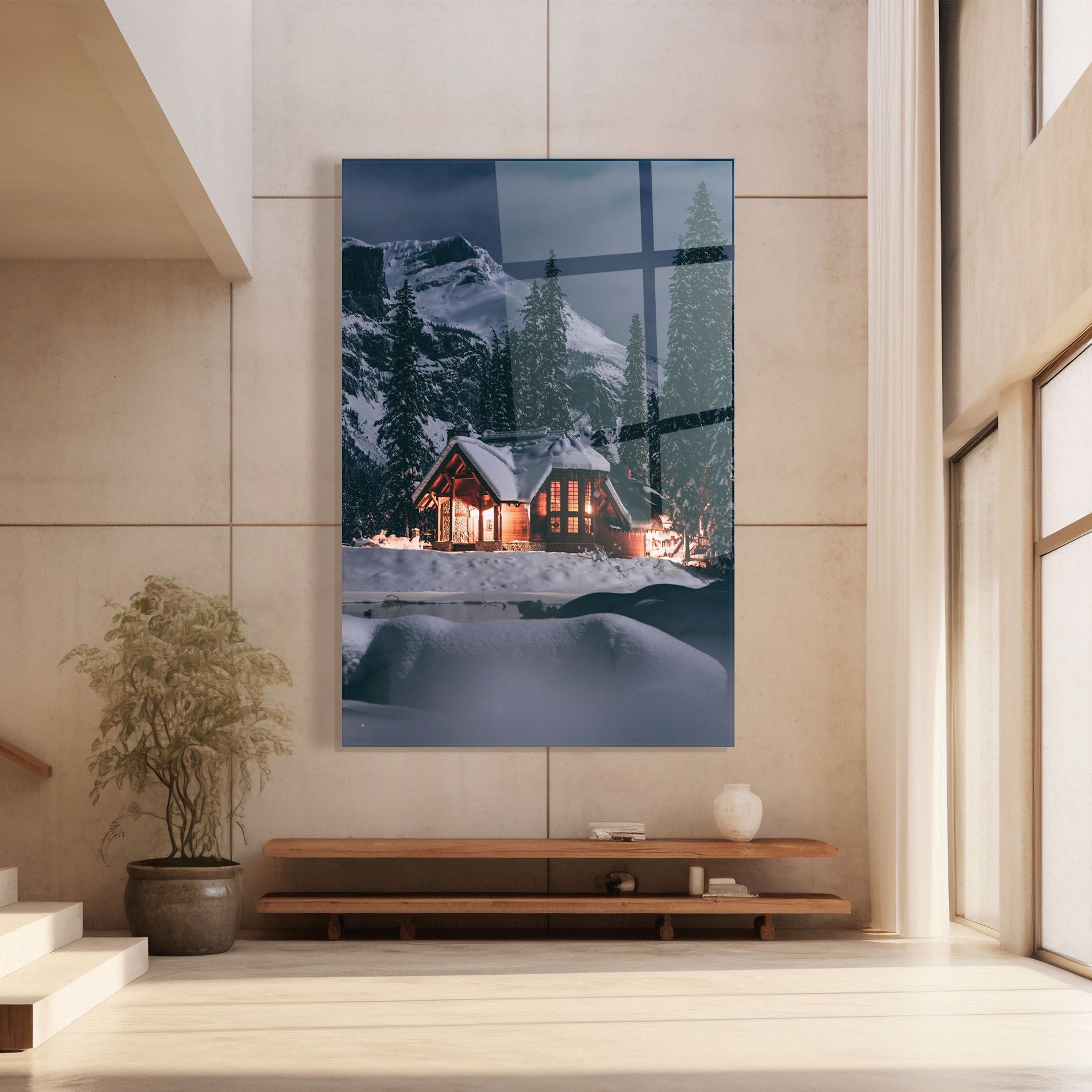Winter House mockup 8
