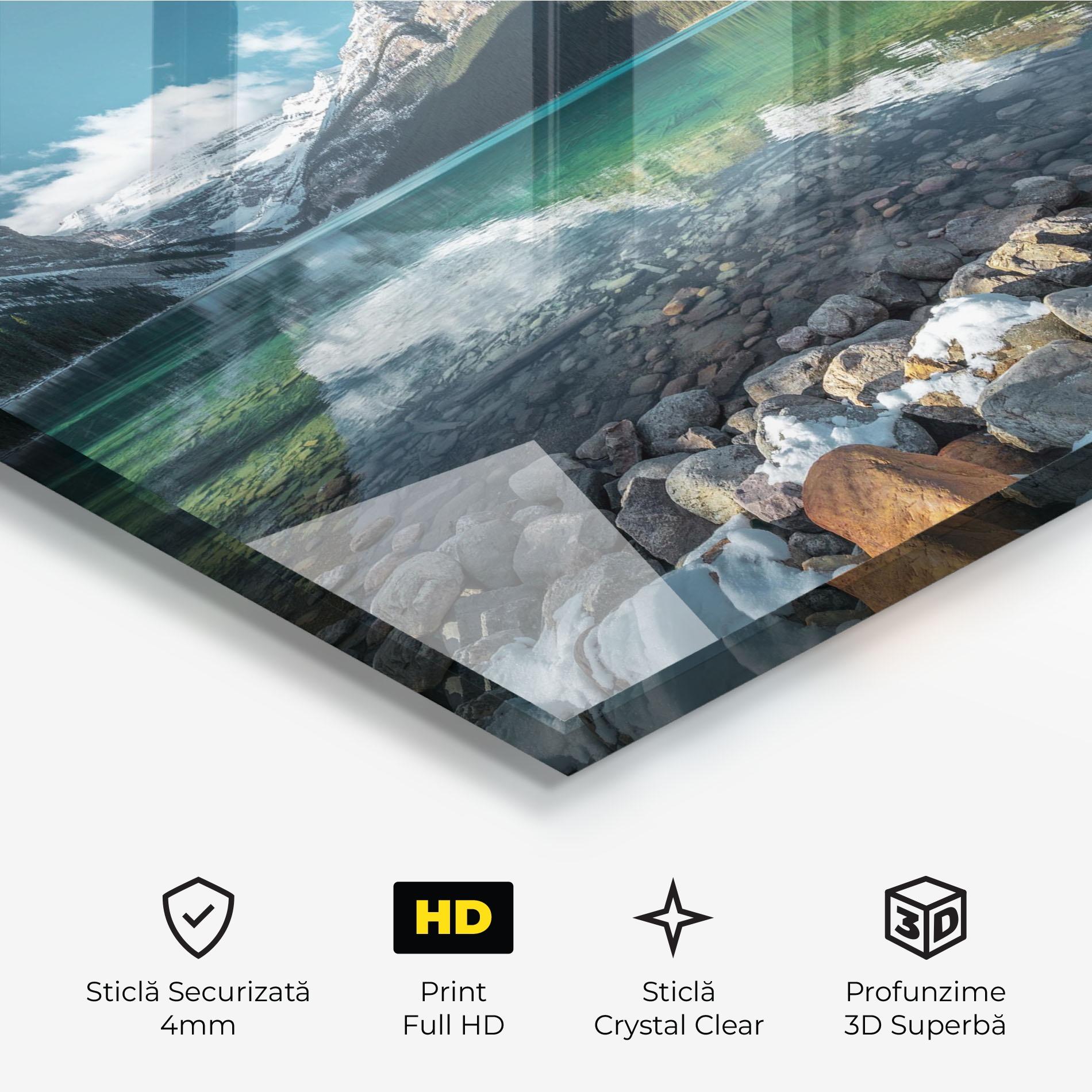 Tablou Sticla Breathtaking View mockup 3