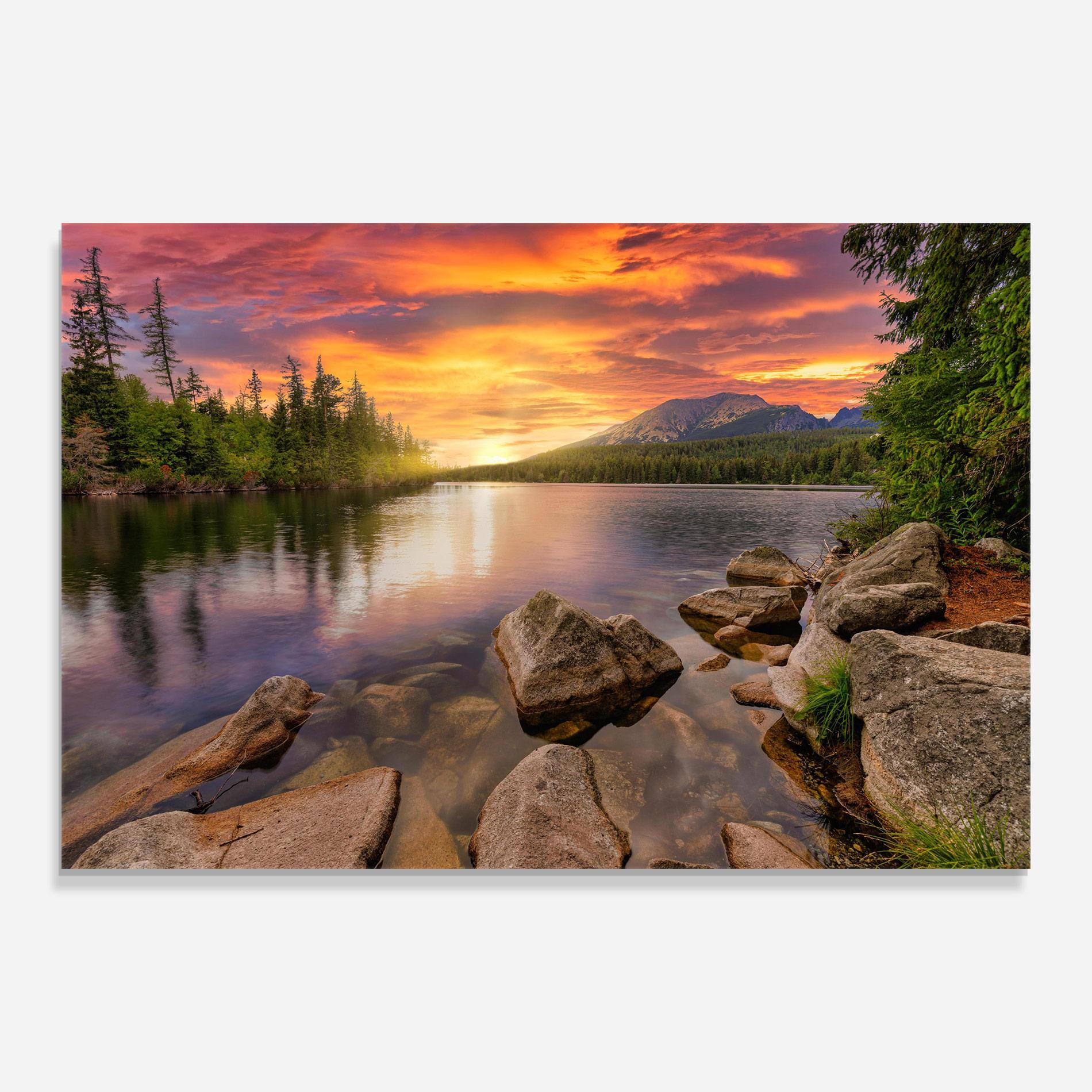 Tablou Sticla Tatra View mockup 0