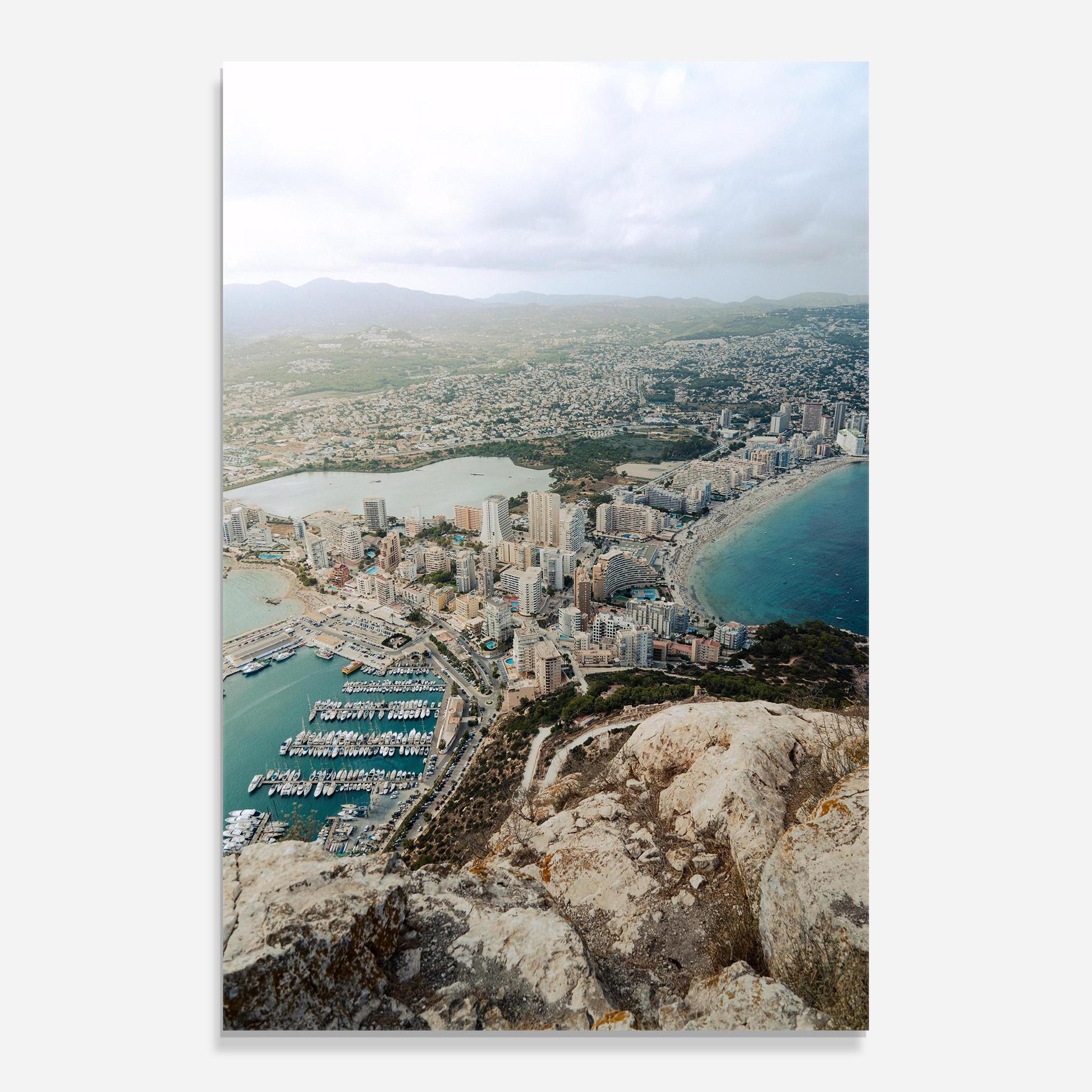 Tablou Sticla Coast City mockup 0