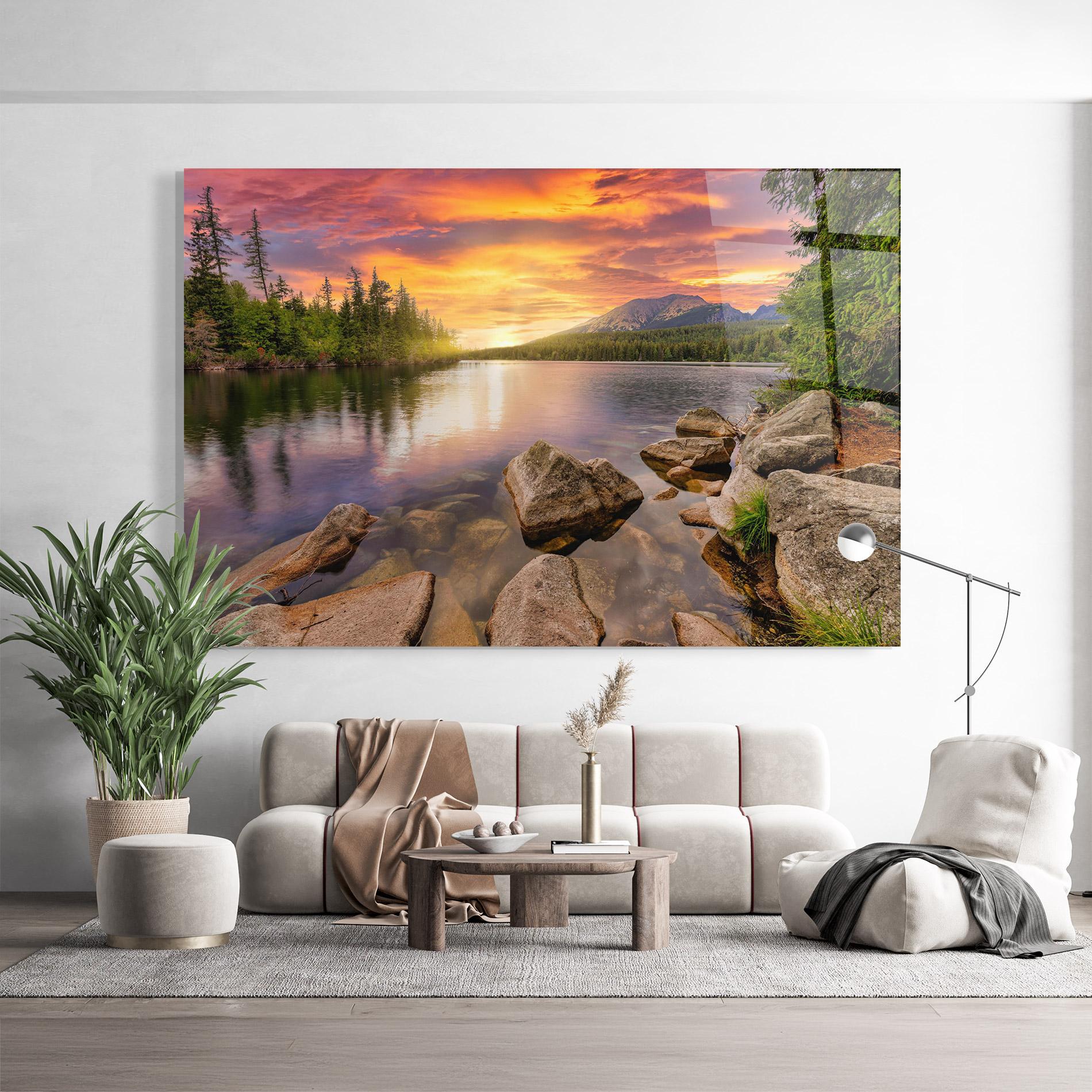 Tablou Sticla Tatra View mockup 9