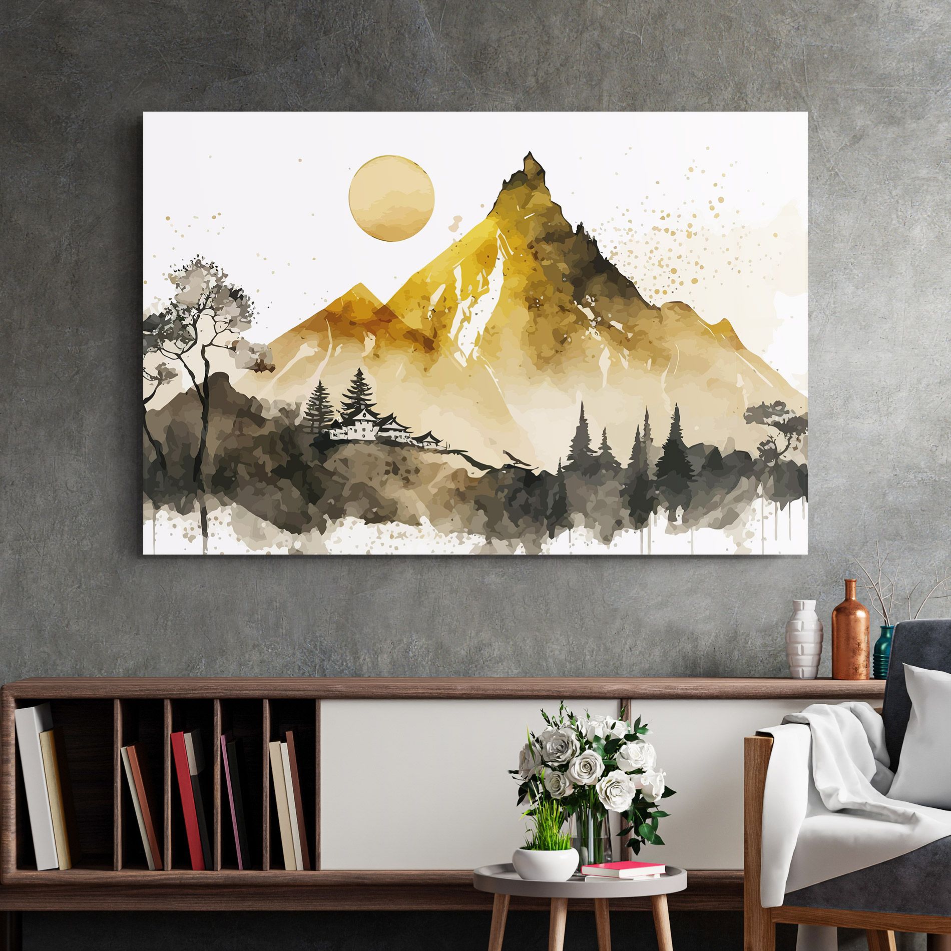 Gold Mountain Art mockup 2
