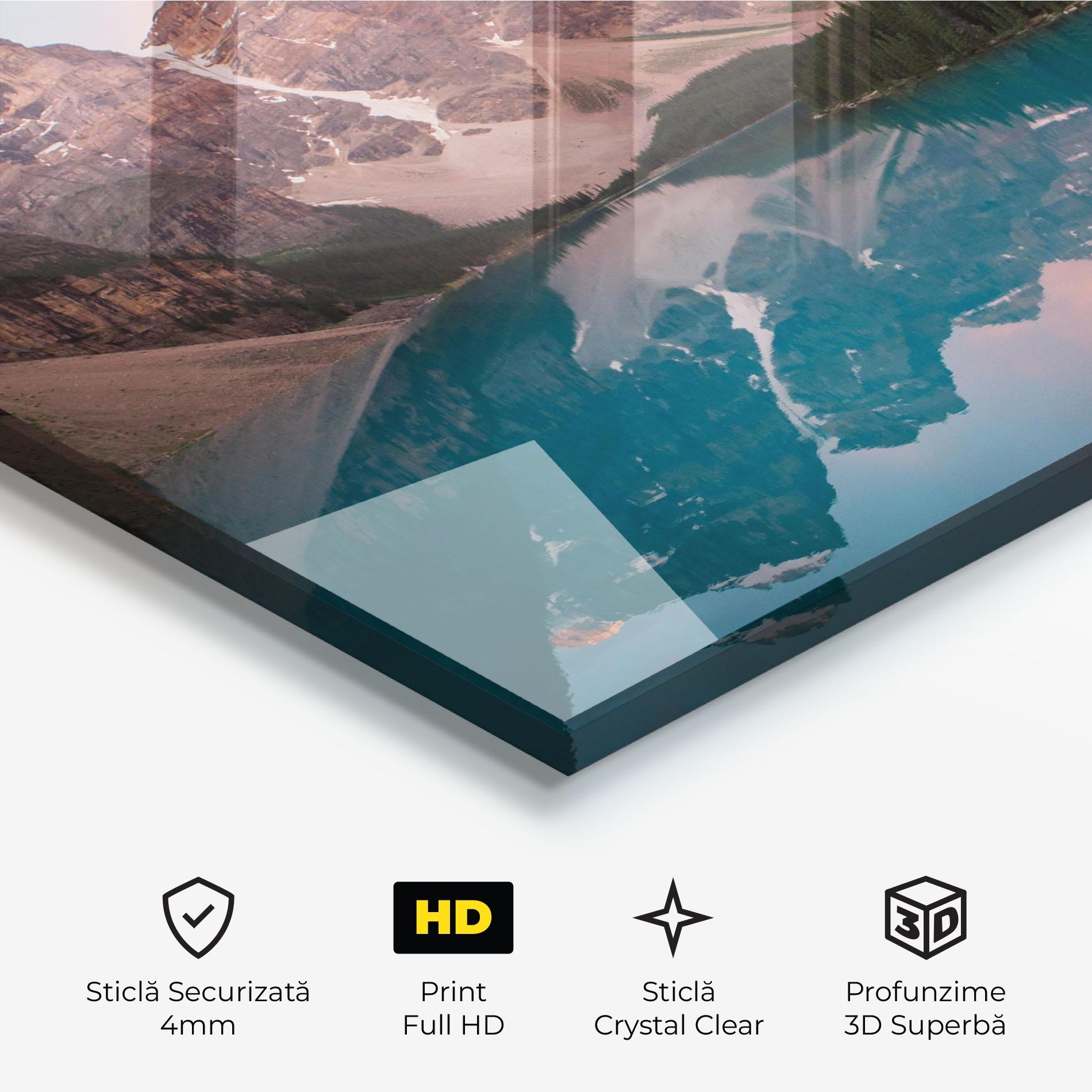 Tablou Sticla Dream Land mockup 3