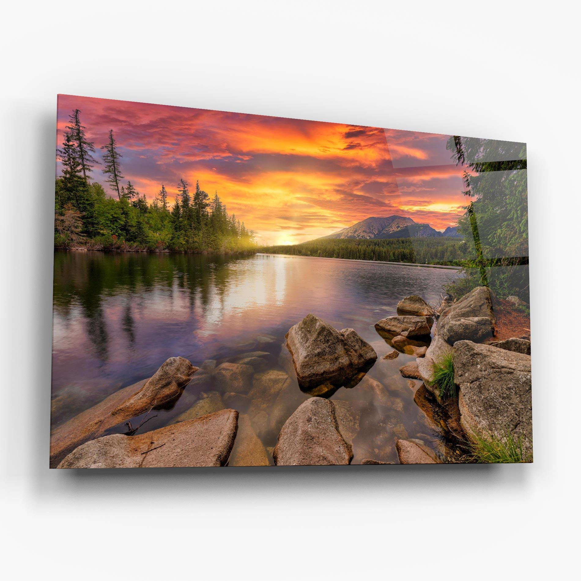 Tablou Sticla Tatra View mockup 6