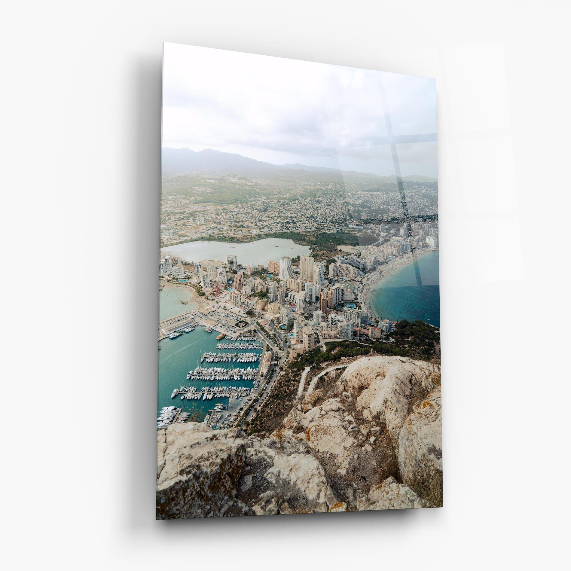 Tablou Sticla Coast City mockup 6