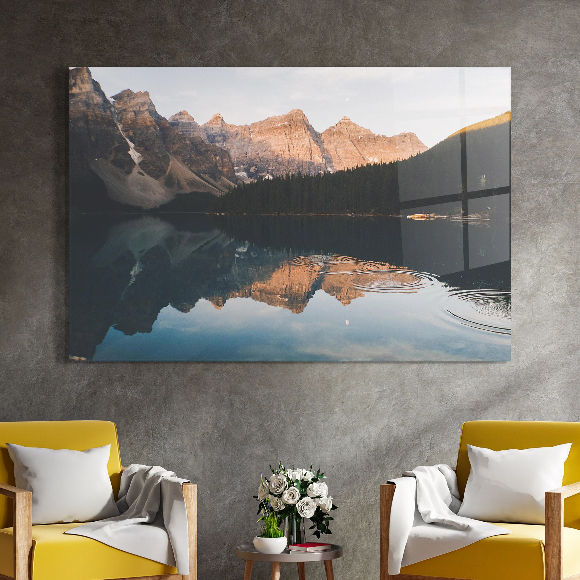 Brown Mountain Lake mockup 4