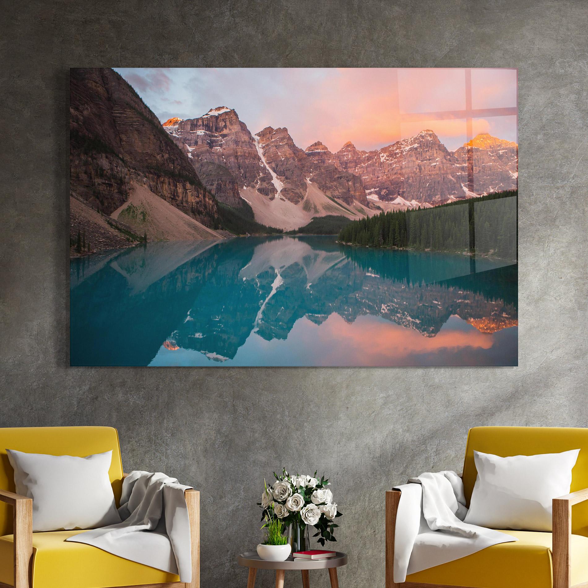 Tablou Sticla Dream Land mockup 4