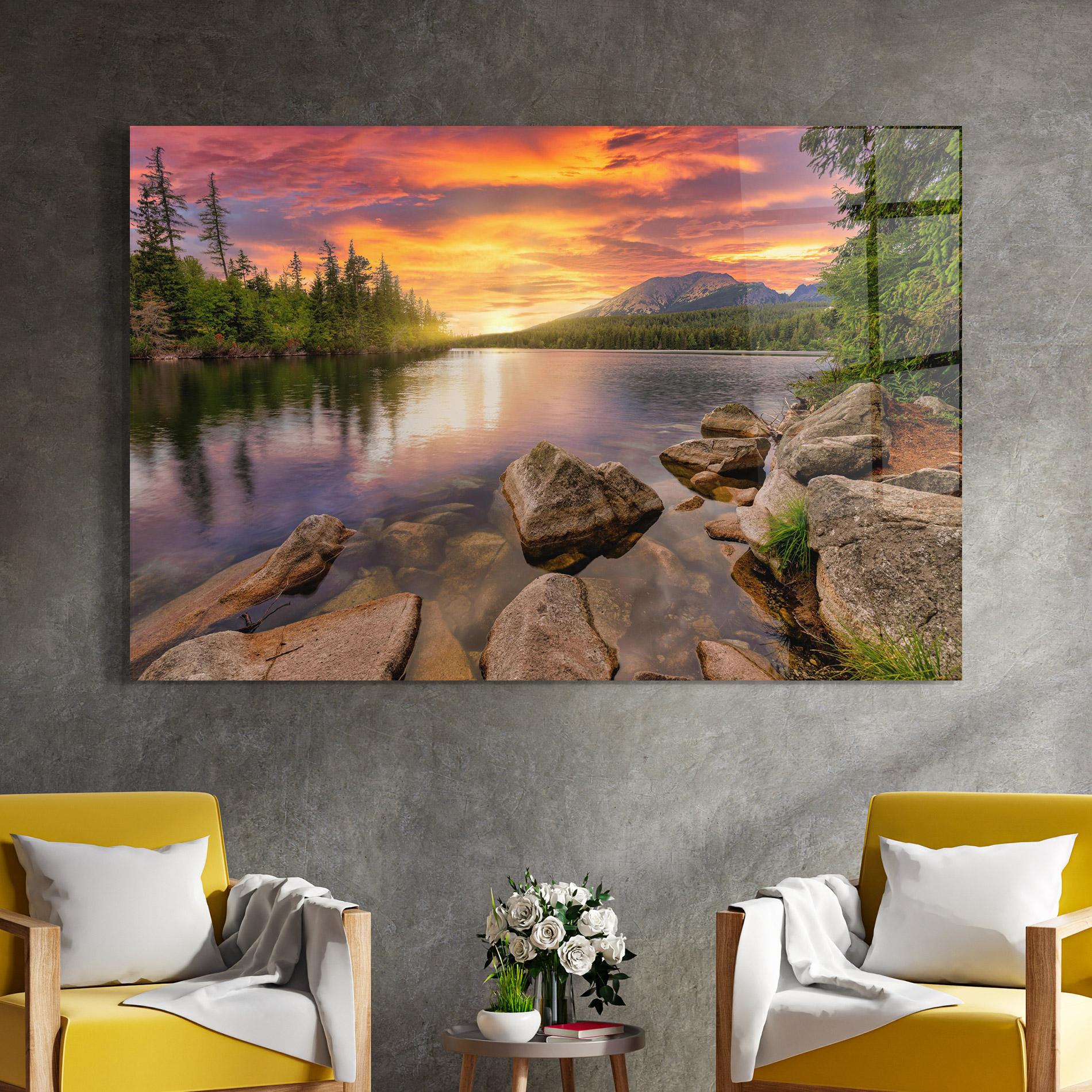 Tablou Sticla Tatra View mockup 4