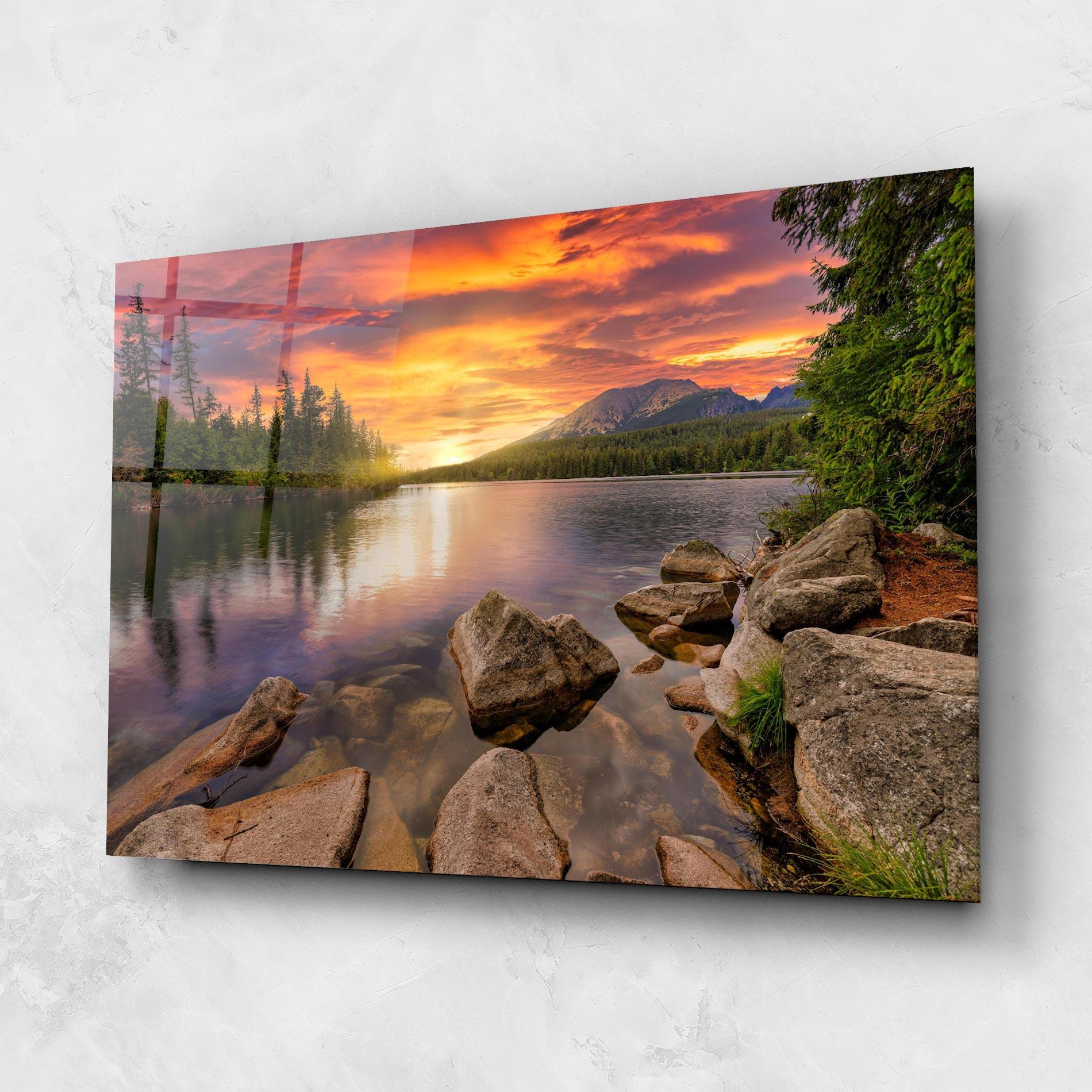 Tablou Sticla Tatra View mockup 1