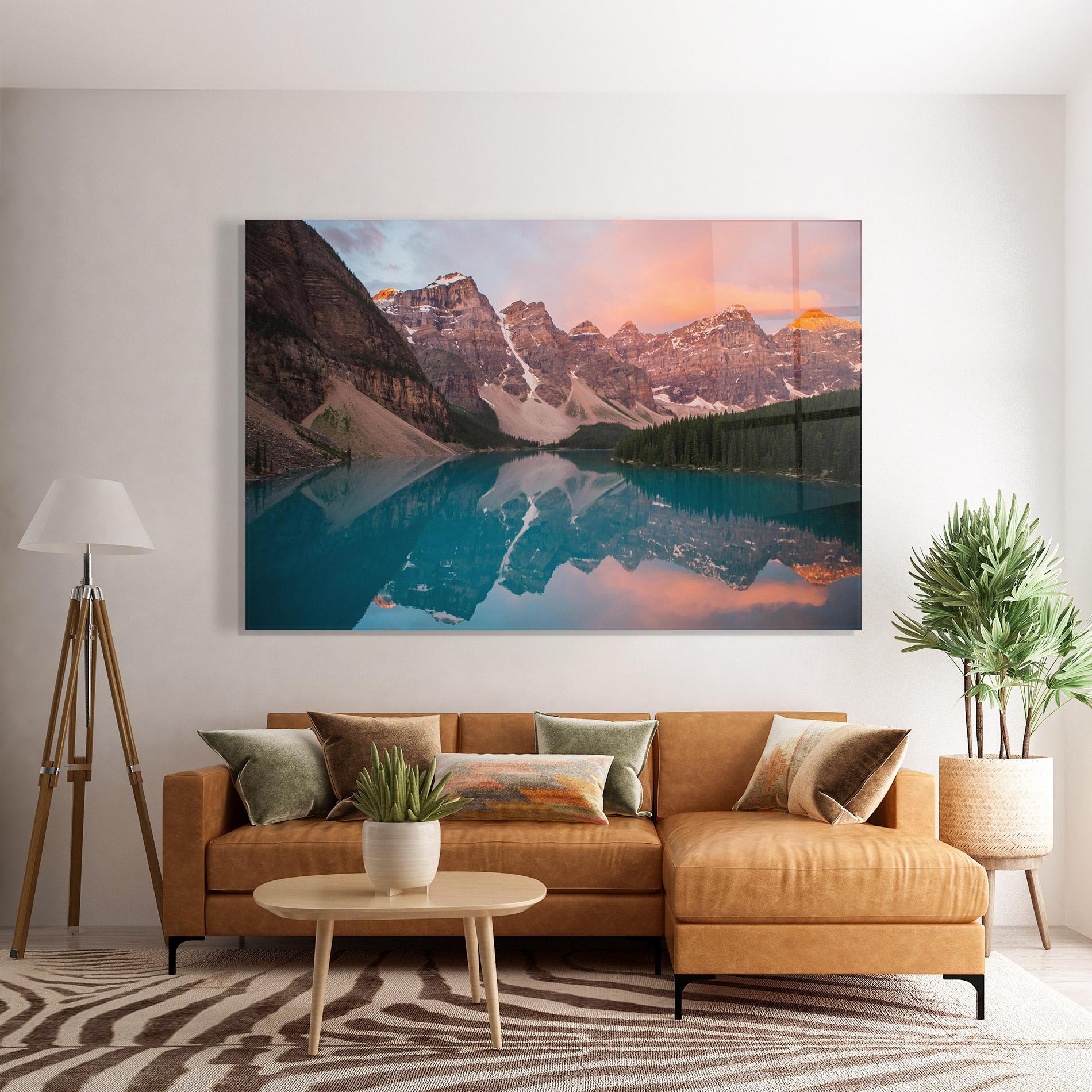 Tablou Sticla Dream Land mockup 7