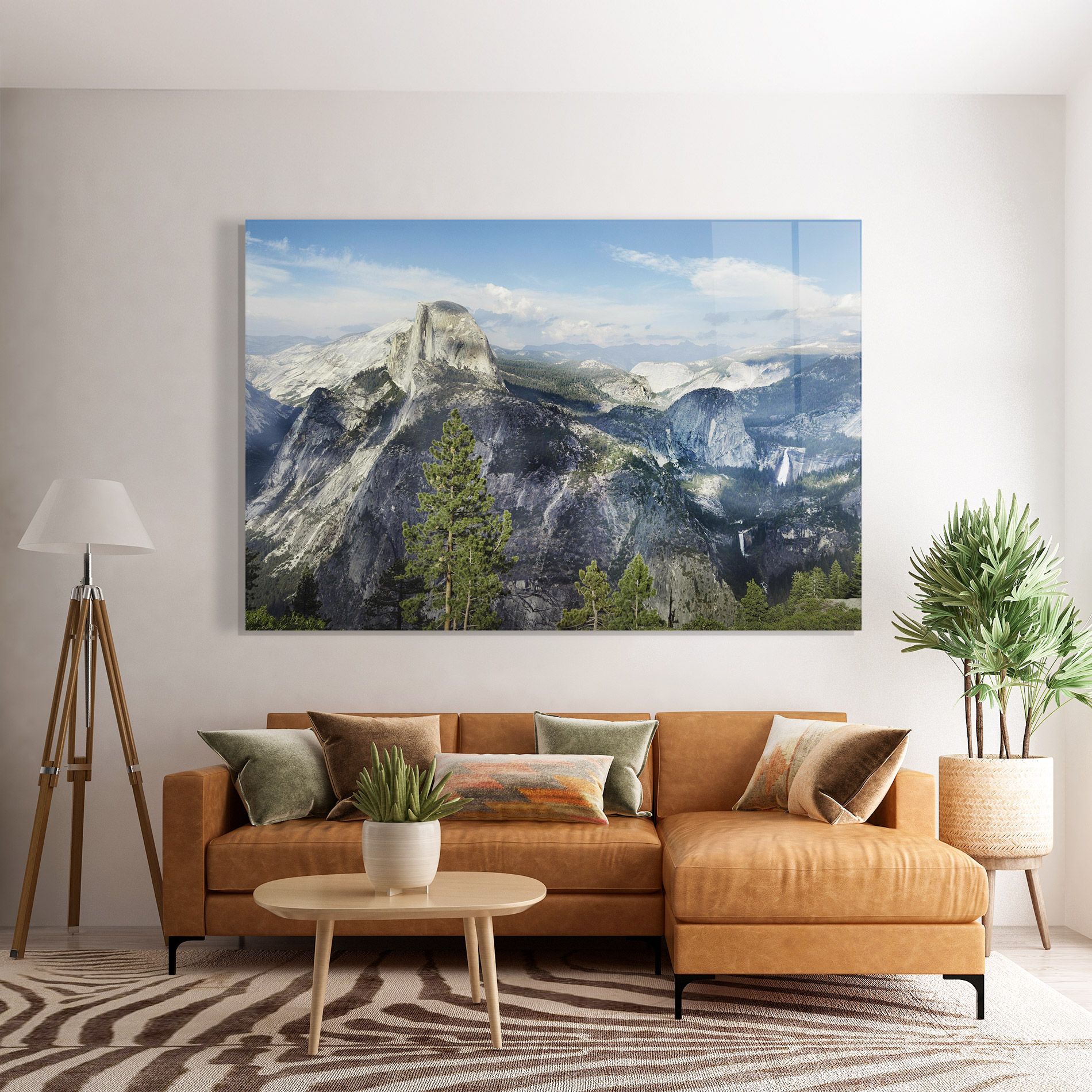 Foggy Day Mountain mockup 7