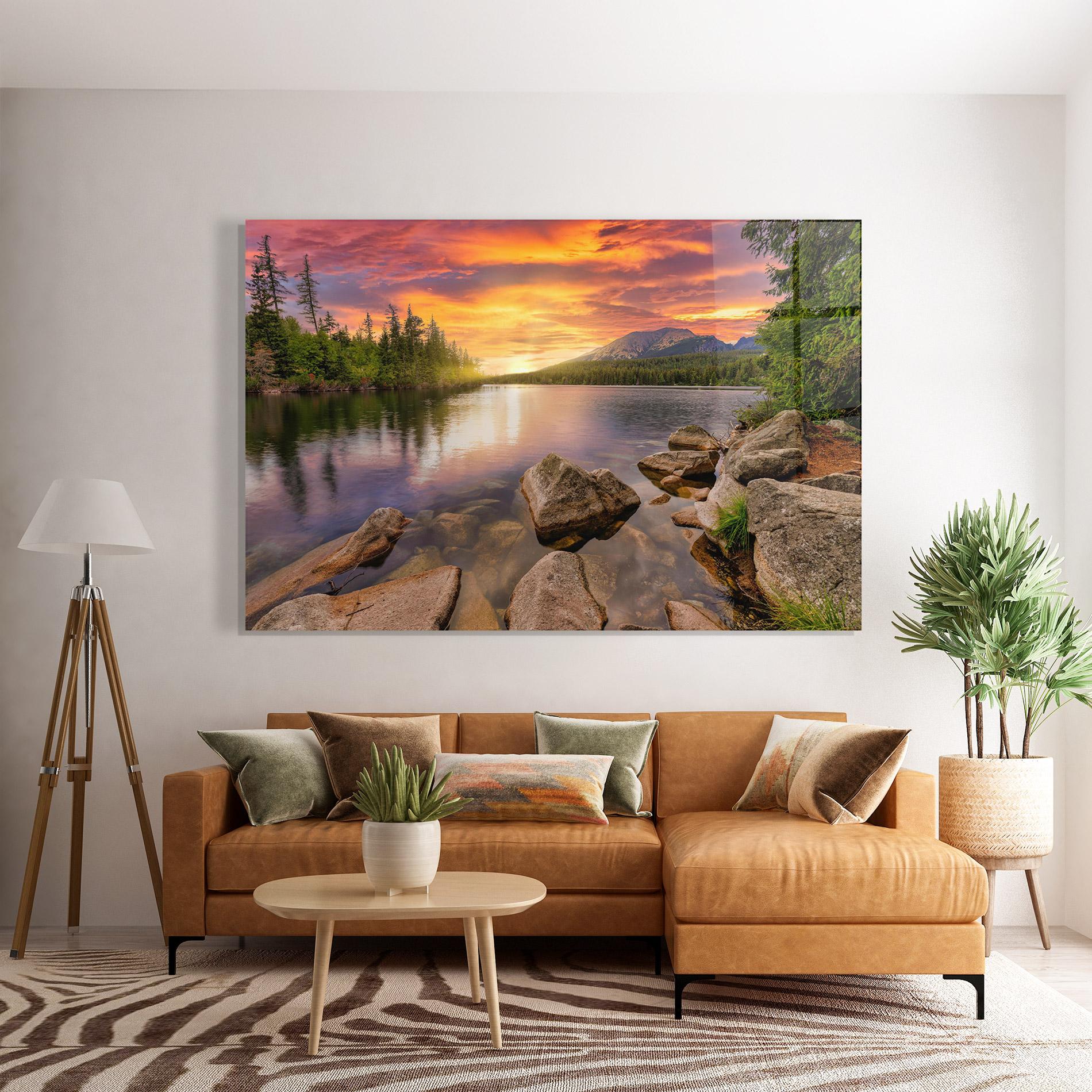 Tablou Sticla Tatra View mockup 7