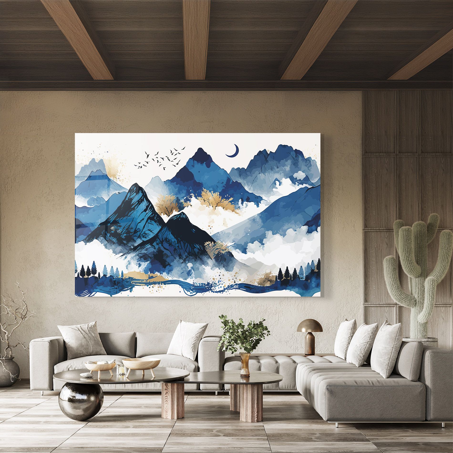 Blue Mountain Moon mockup 8