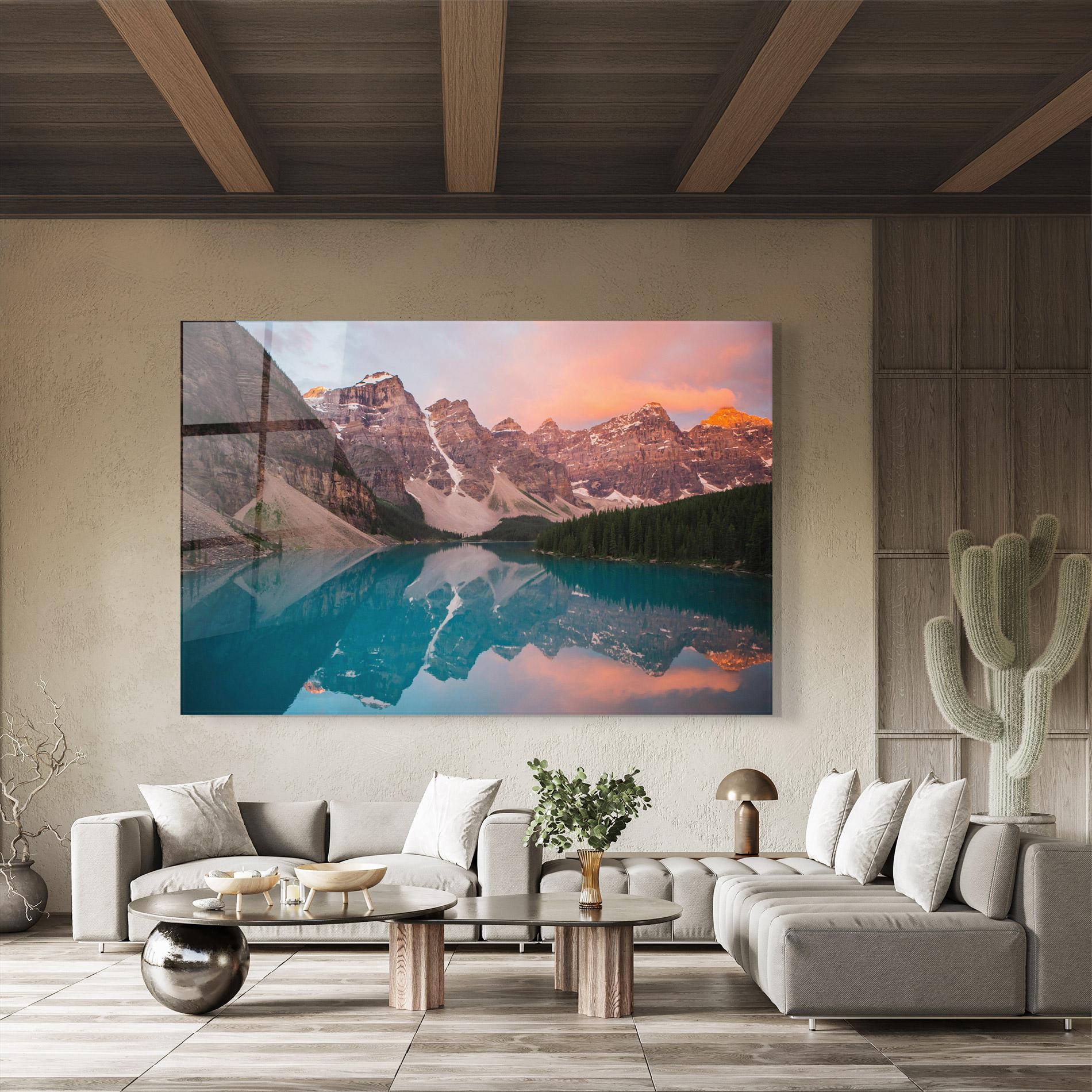 Tablou Sticla Dream Land mockup 8