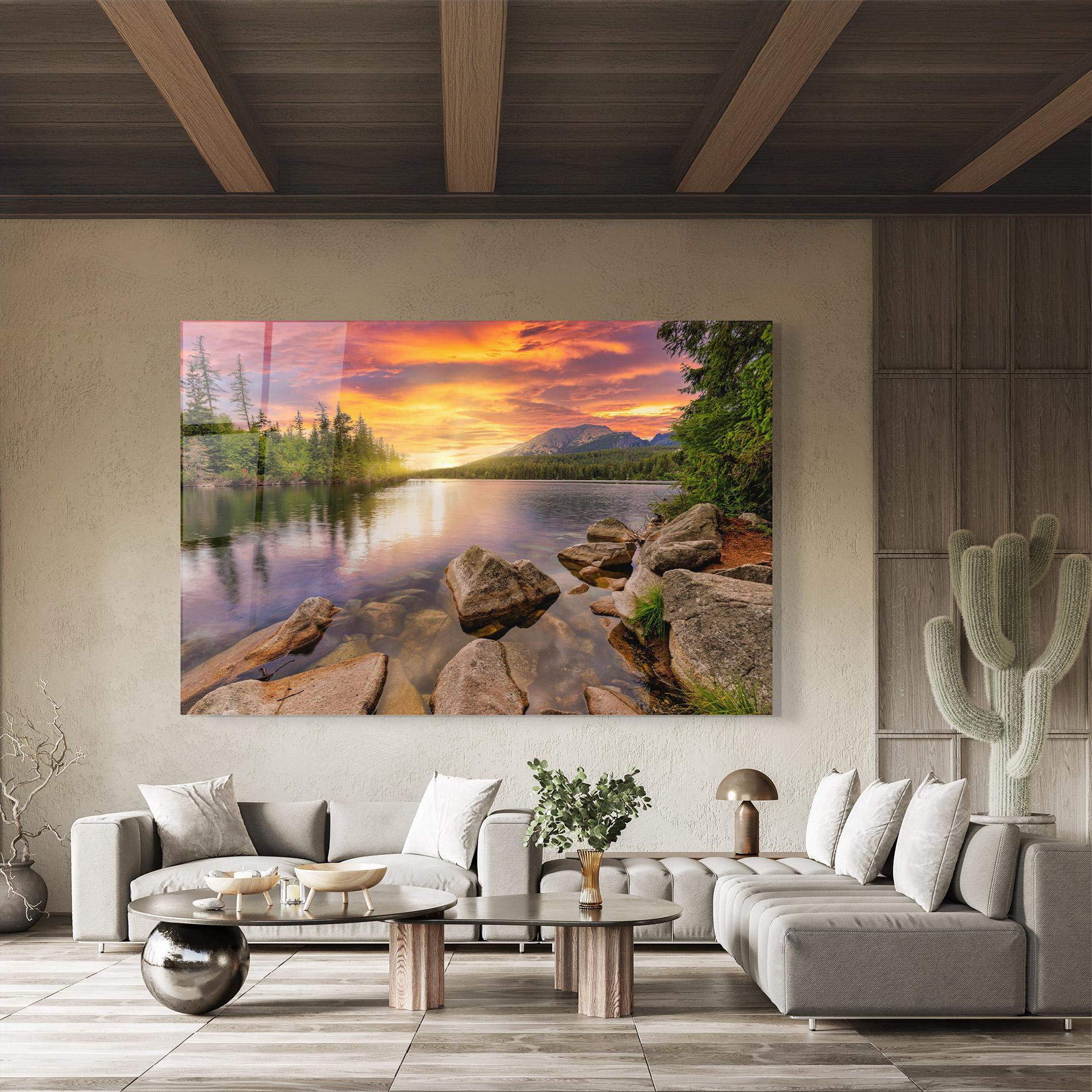 Tablou Sticla Tatra View mockup 8