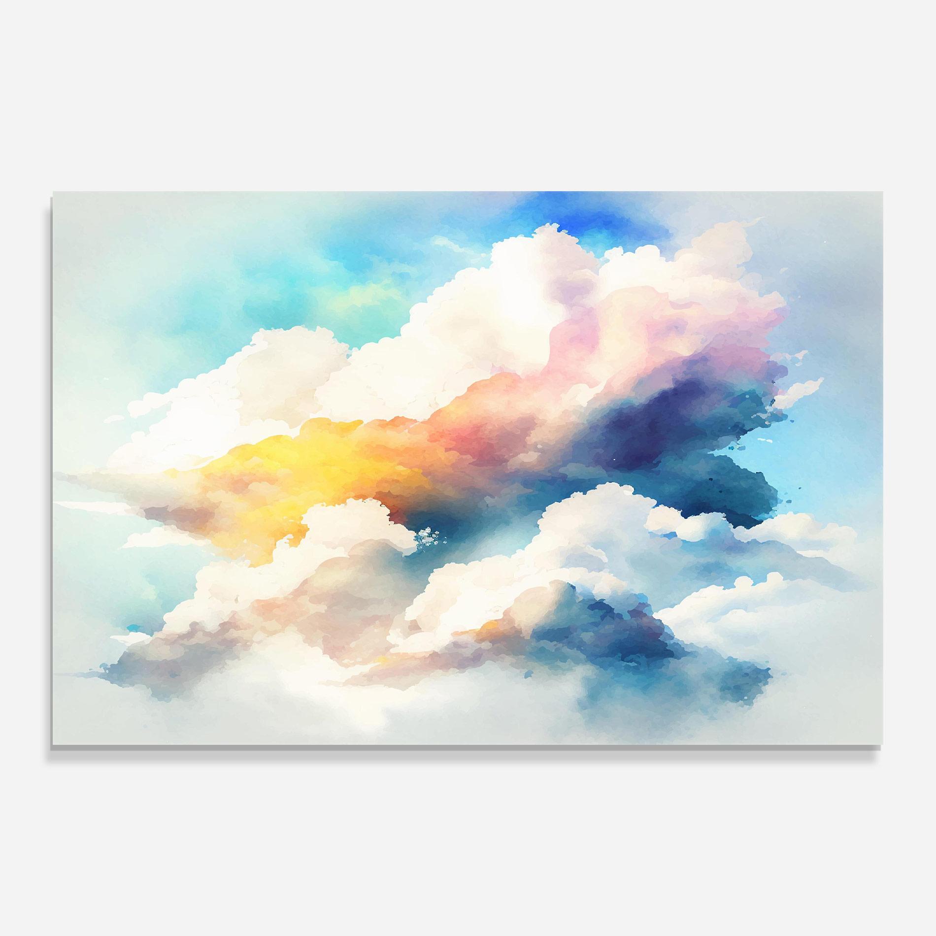 Tablou Sticla Dreamy Cloud mockup 0