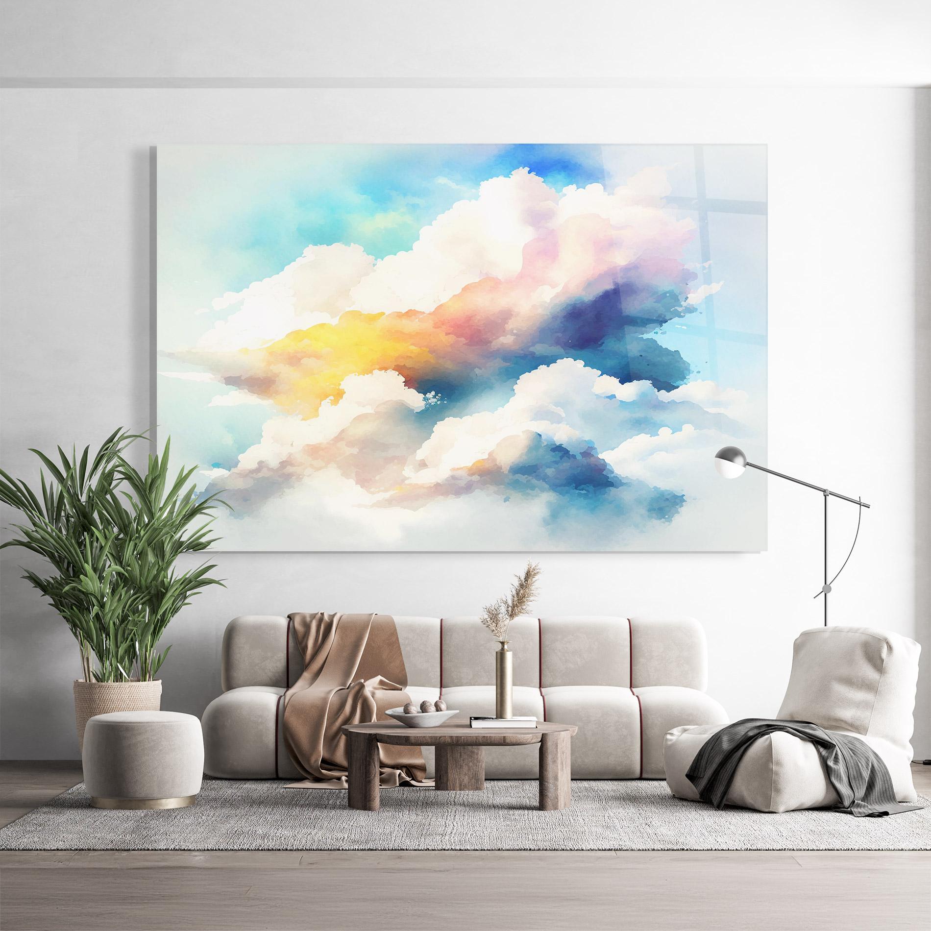 Tablou Sticla Dreamy Cloud mockup 9