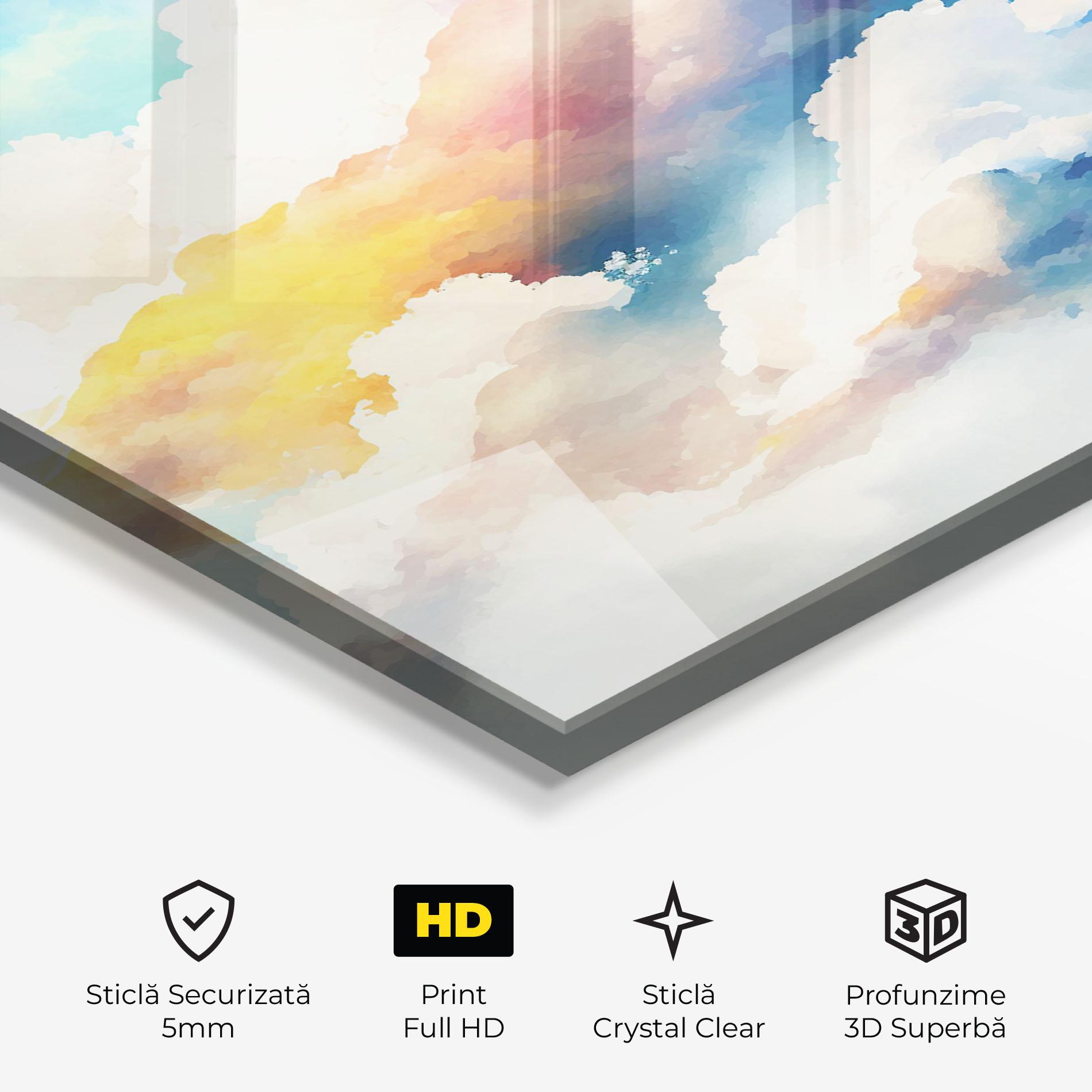 Tablou Sticla Dreamy Cloud mockup 3