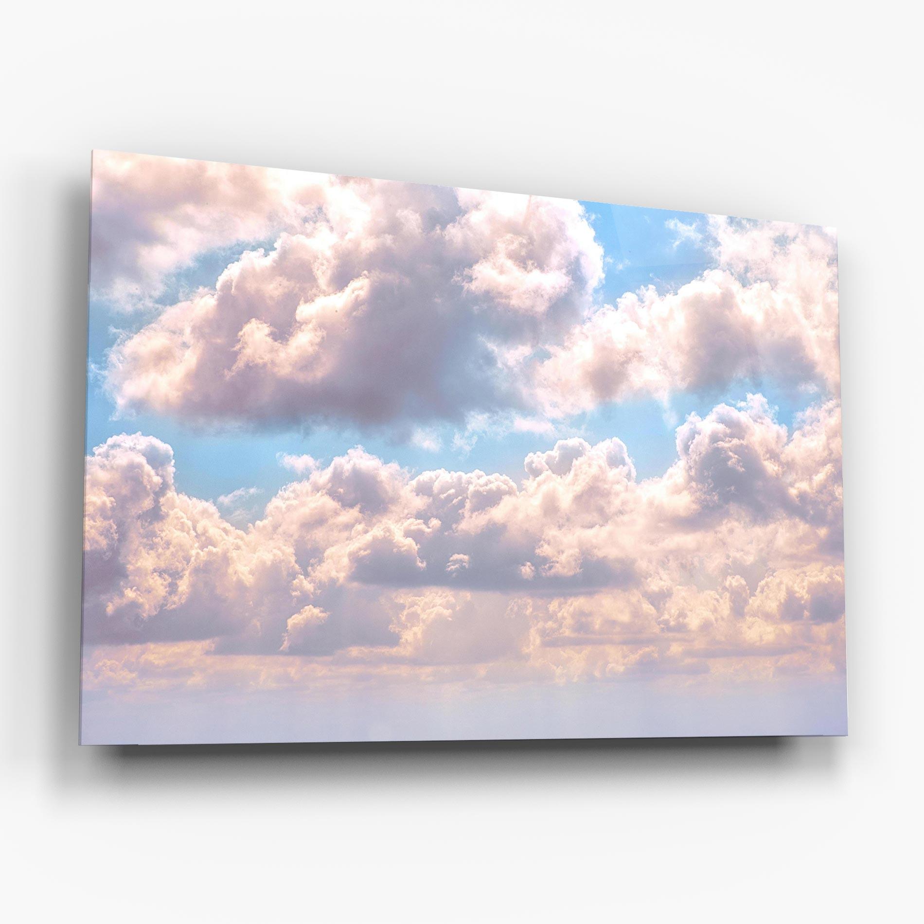 Tablou Sticla Dreamy Clouds mockup 6