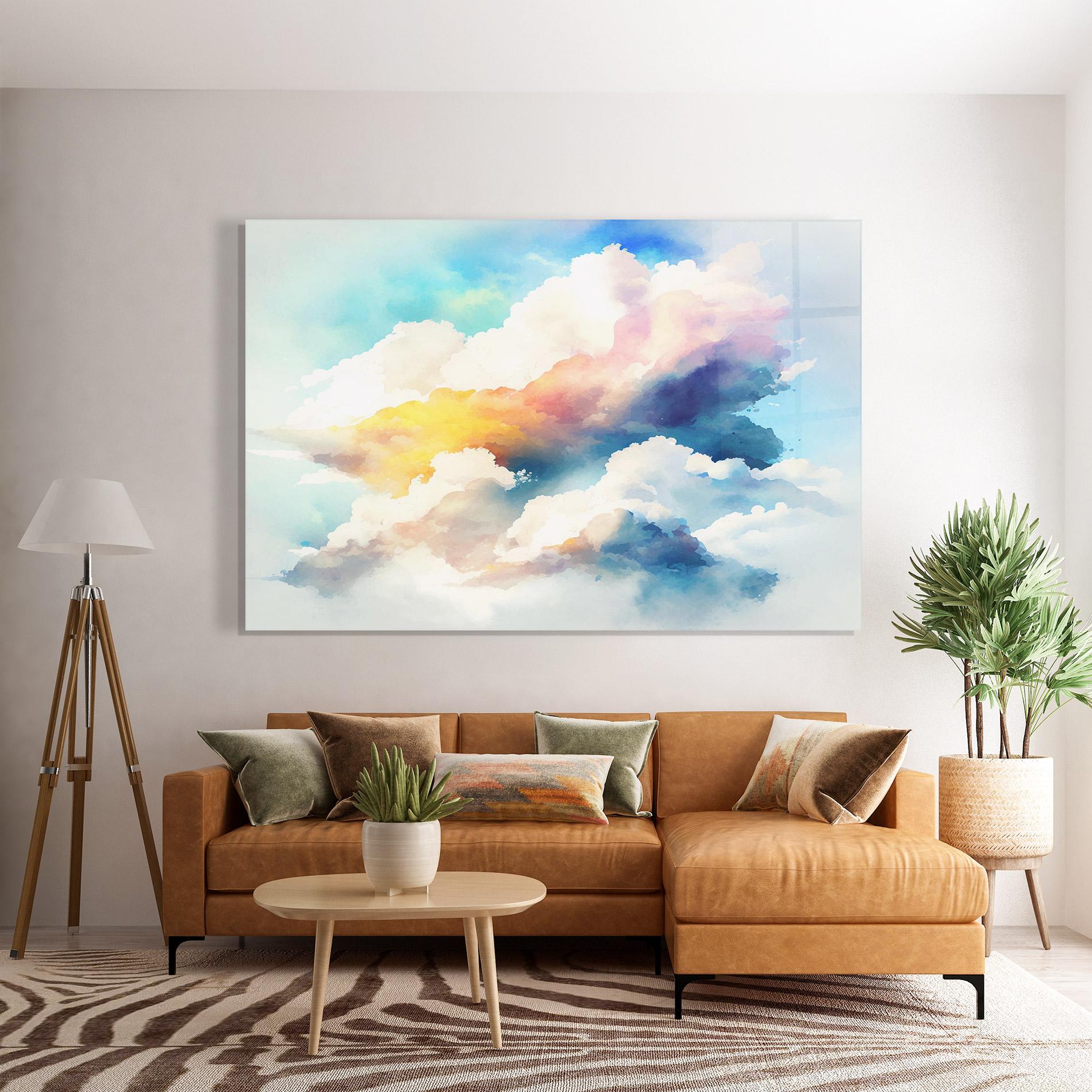 Tablou Sticla Dreamy Cloud mockup 7