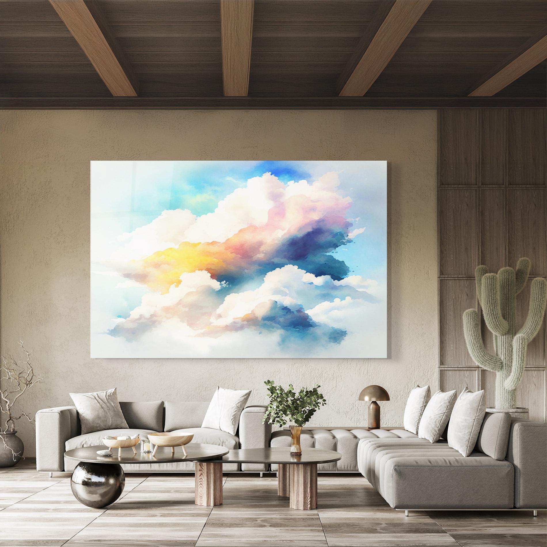 Tablou Sticla Dreamy Cloud mockup 8