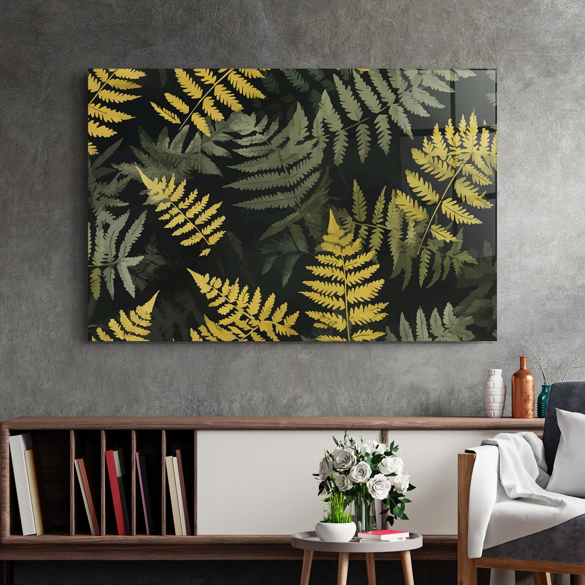 Yellow Leaves Forest mockup 2