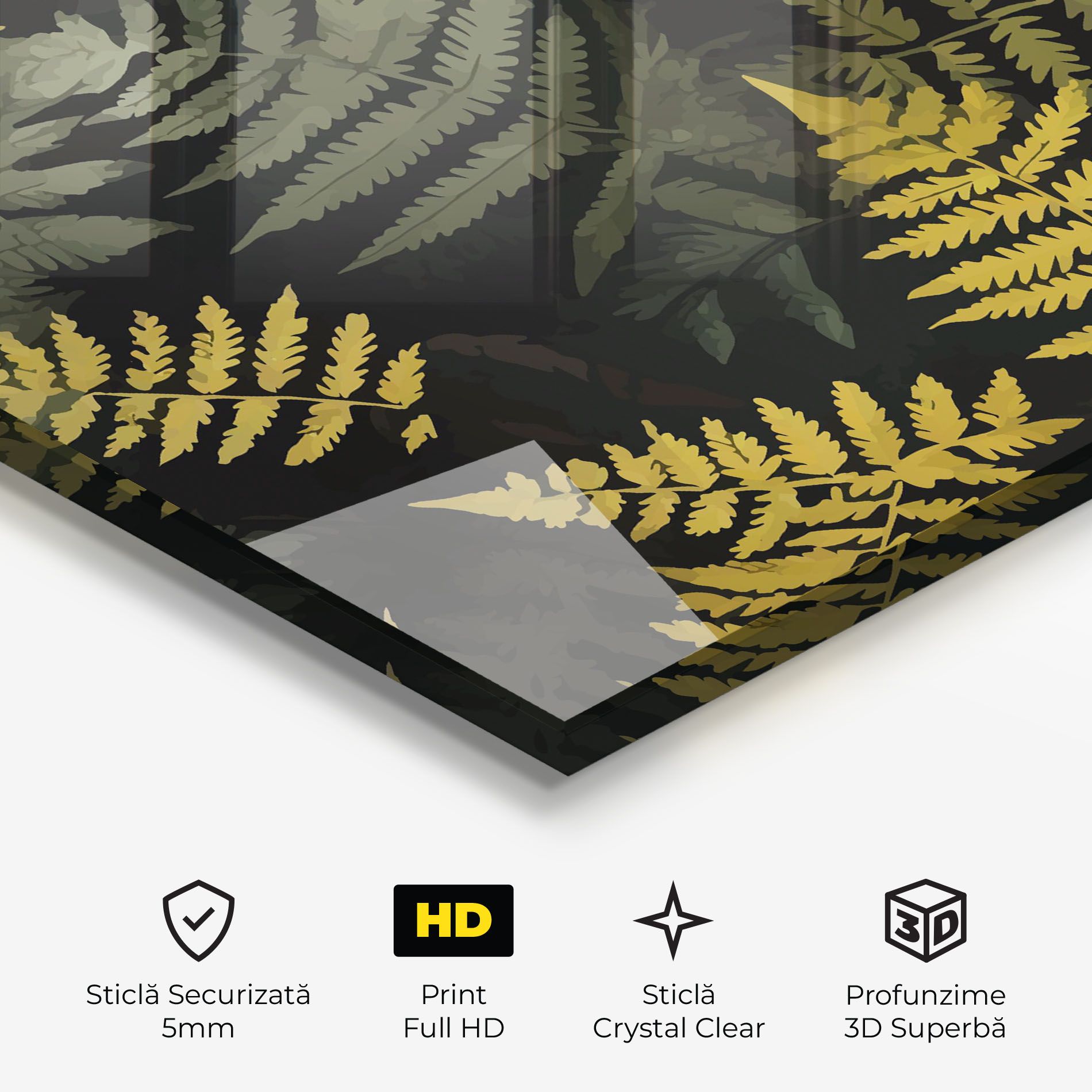Yellow Leaves Forest mockup 3