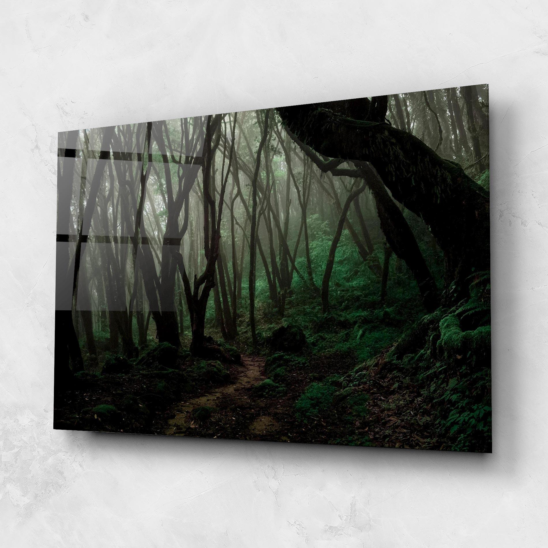 Tablou Sticla Forest Story mockup 1