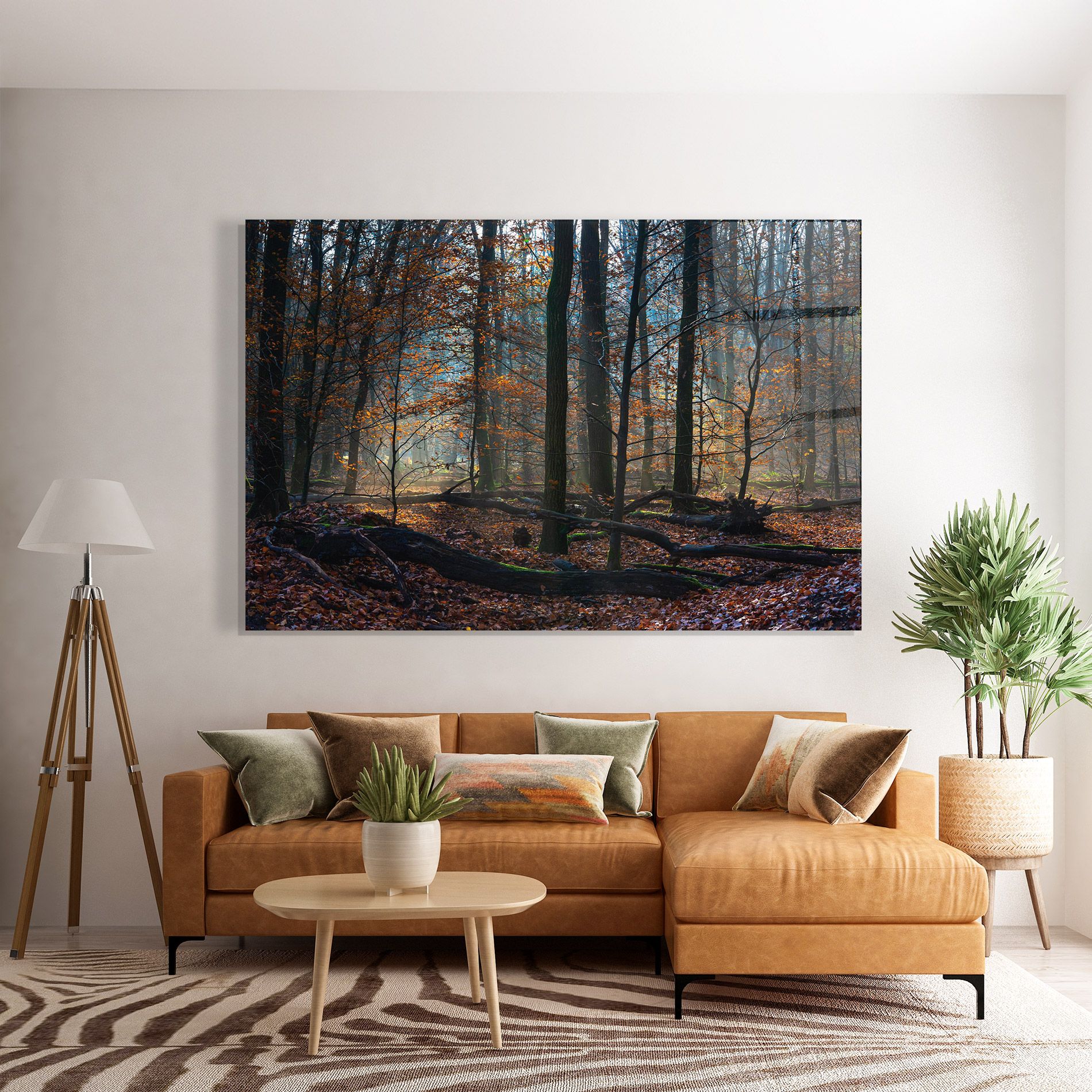 Forest Autumn Day mockup 7