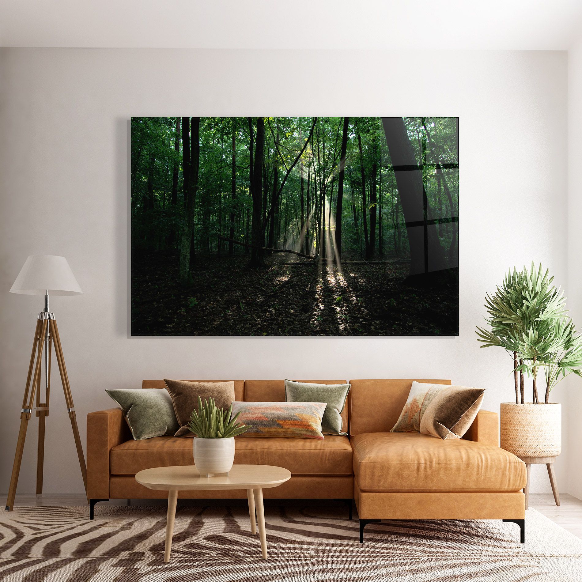 Forest Sun Light mockup 7