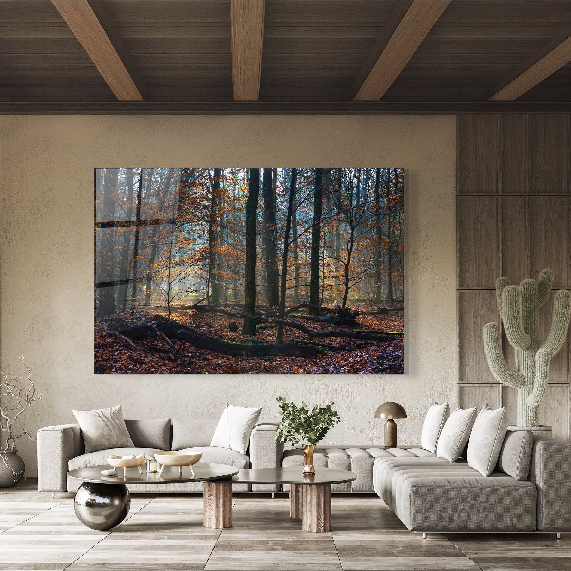 Forest Autumn Day mockup 8